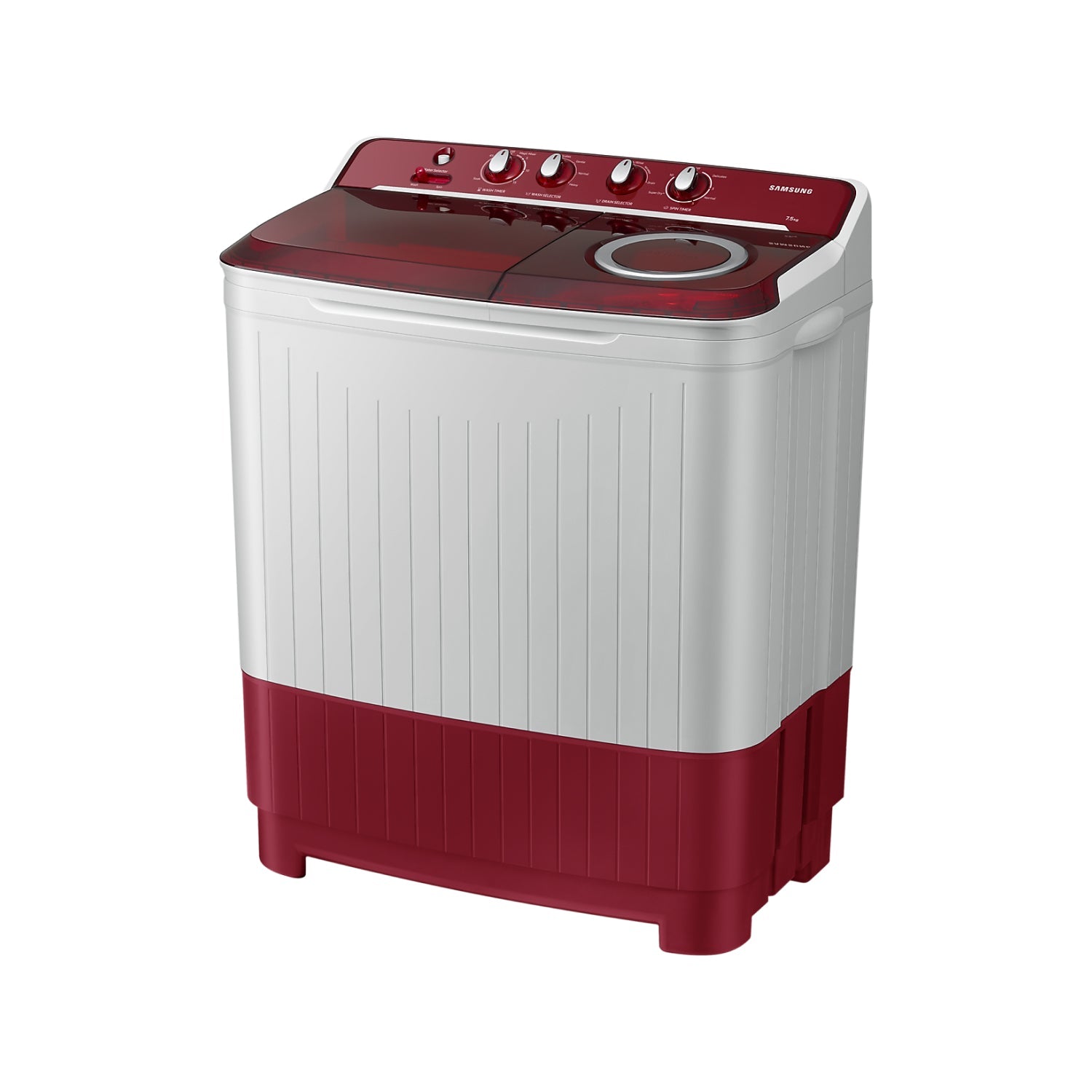 SAMSUNG Semi Automatic WT75B3200RR 7.5 KG Washing Machine SAMSUNG
