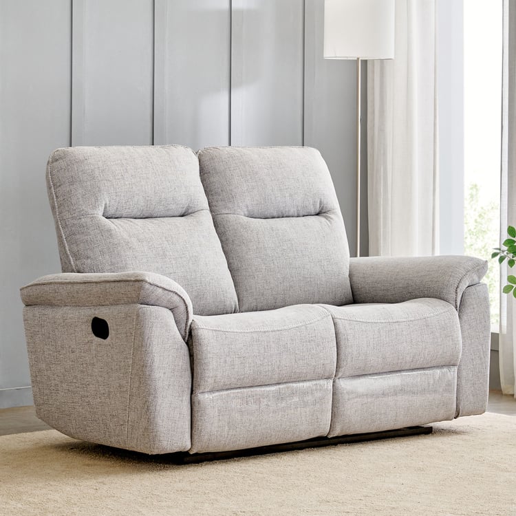 IRIS 2 SEATER MOTION RECLINER 8005 ZERODHA GREY FURNITECH