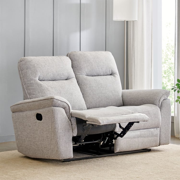 IRIS 2 SEATER MOTION RECLINER 8005 ZERODHA GREY FURNITECH