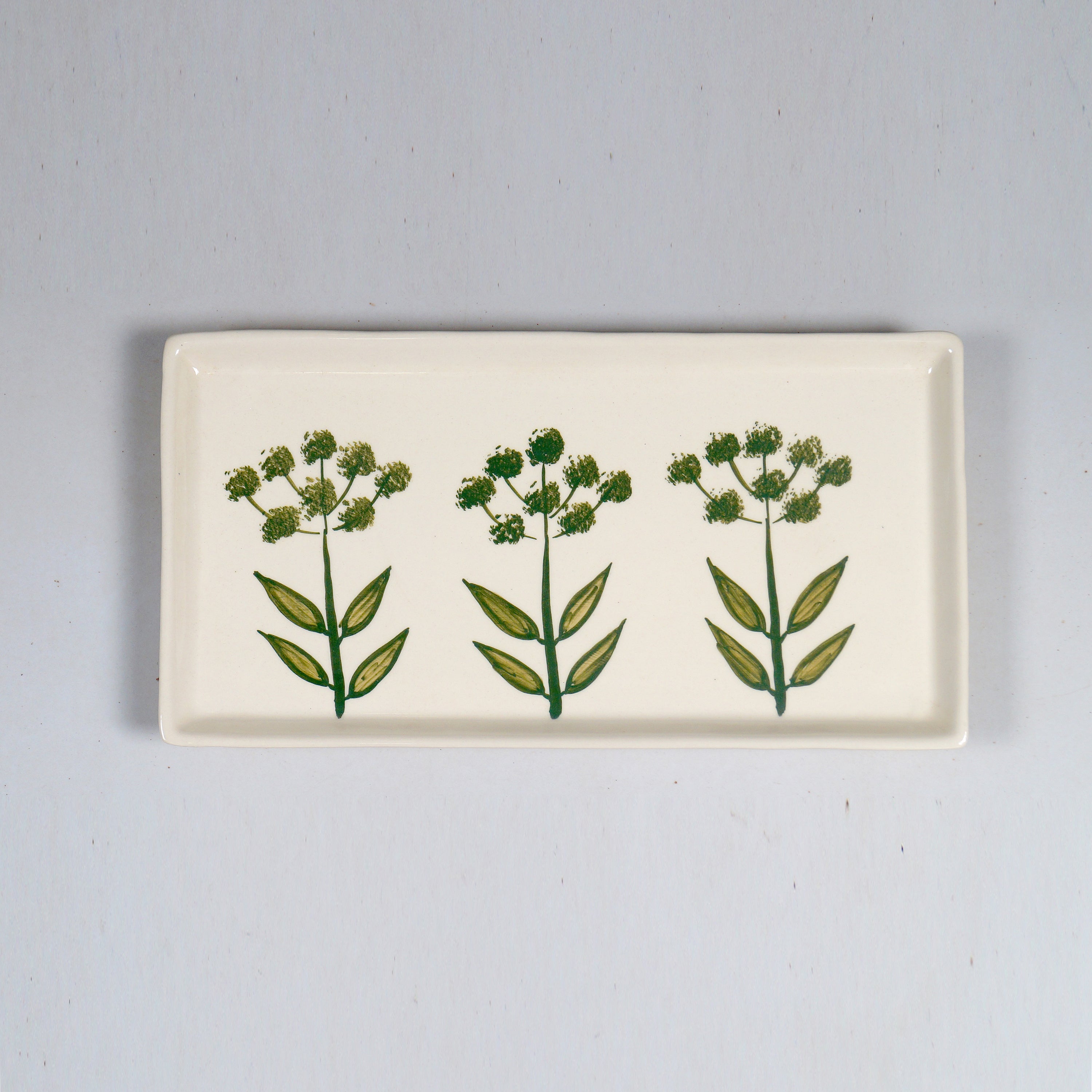 OONA Handmade Ceramic Rectangular Platter 30 Cm OONA