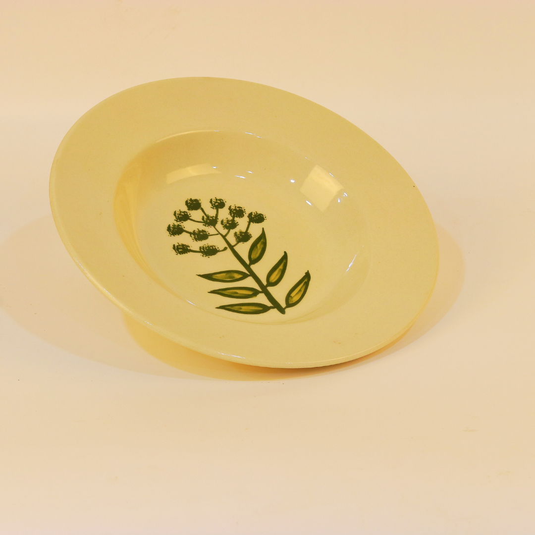 OoNA Handmade Ceramic Soup Plate OoNA