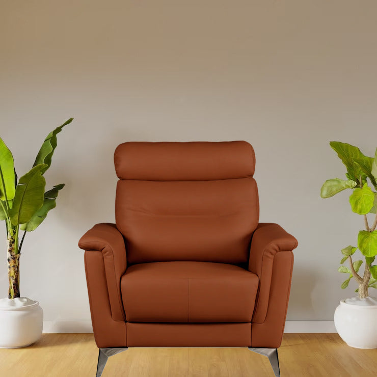 Arena Single Seater Sofa Brown ARENA