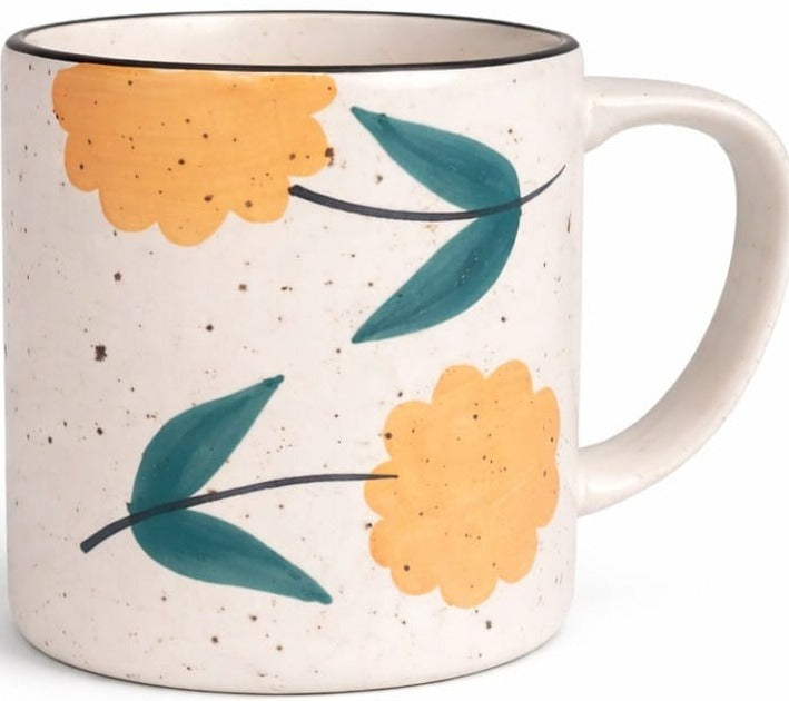 OONA CERAMIC FRENCH MUG HAND PAINTED OONA