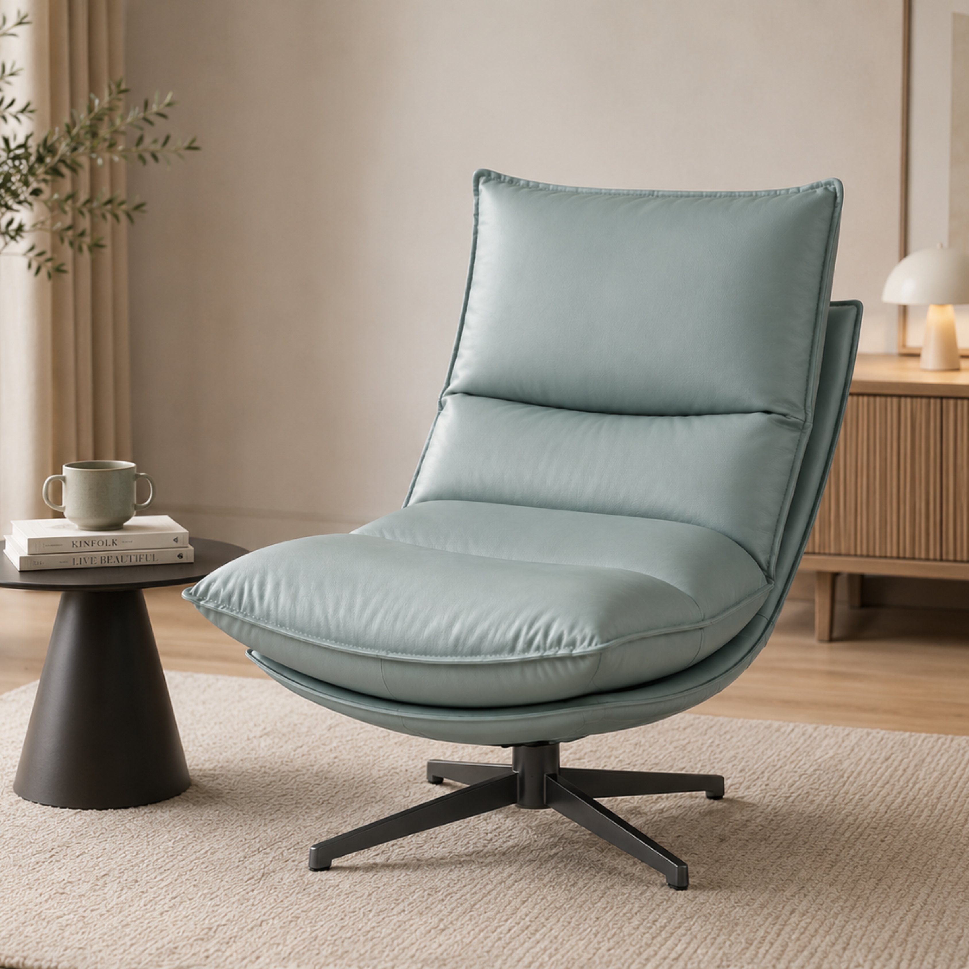 ARENA LOUNGE CHAIR XR12323 LEATHERETTE ARENA