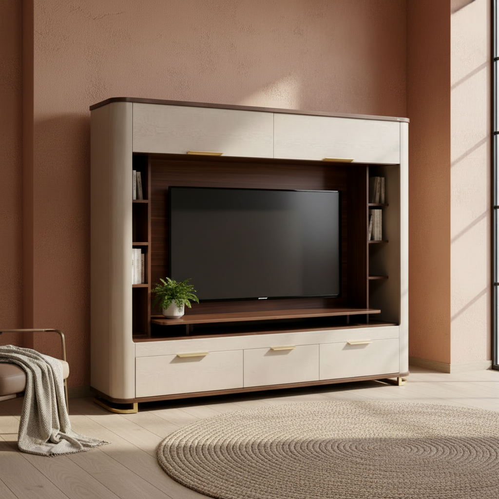 SPACEWOOD KOSMO TV WALL UNIT STARLET 2200X450 SPACEWOOD