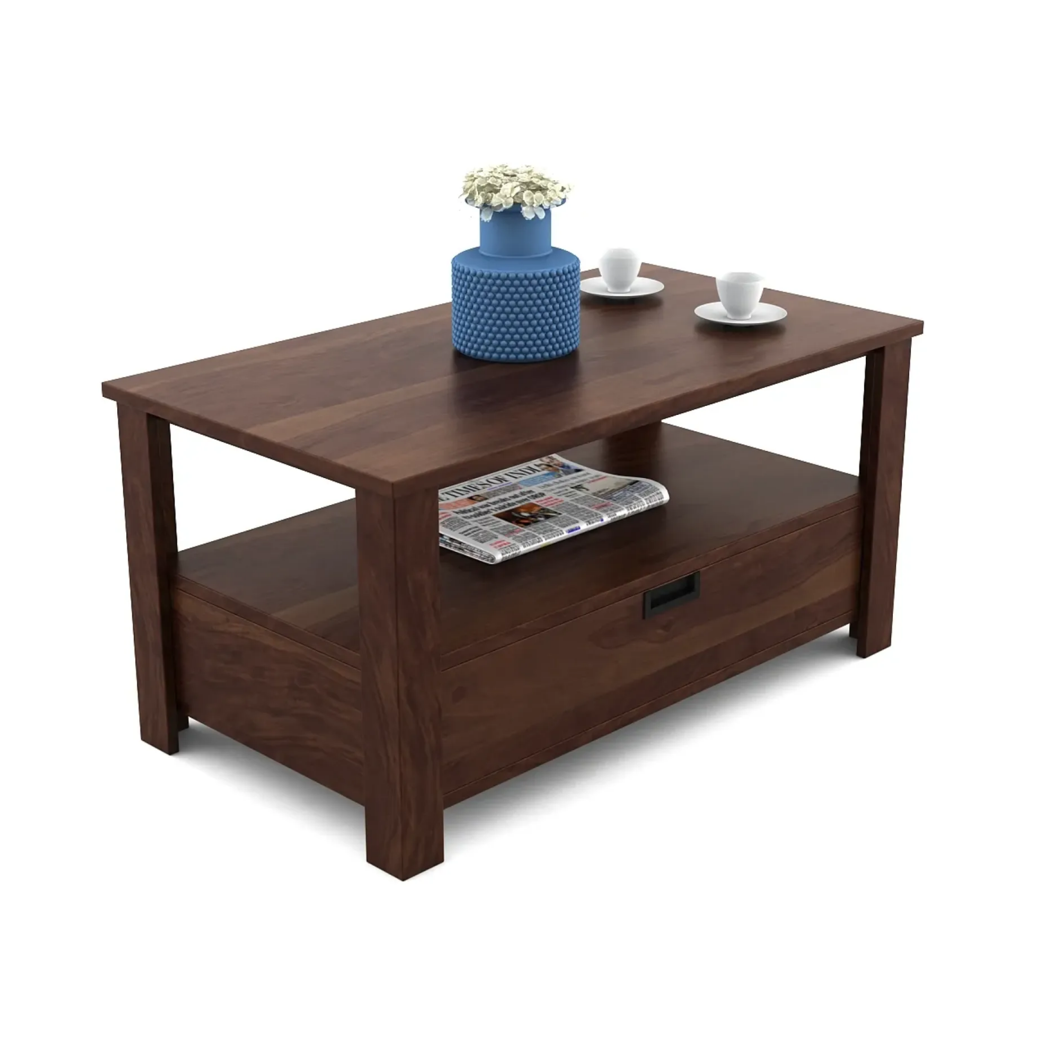 Spacewood Coffee Table Woodland Sheesham Finish SPACEWOOD