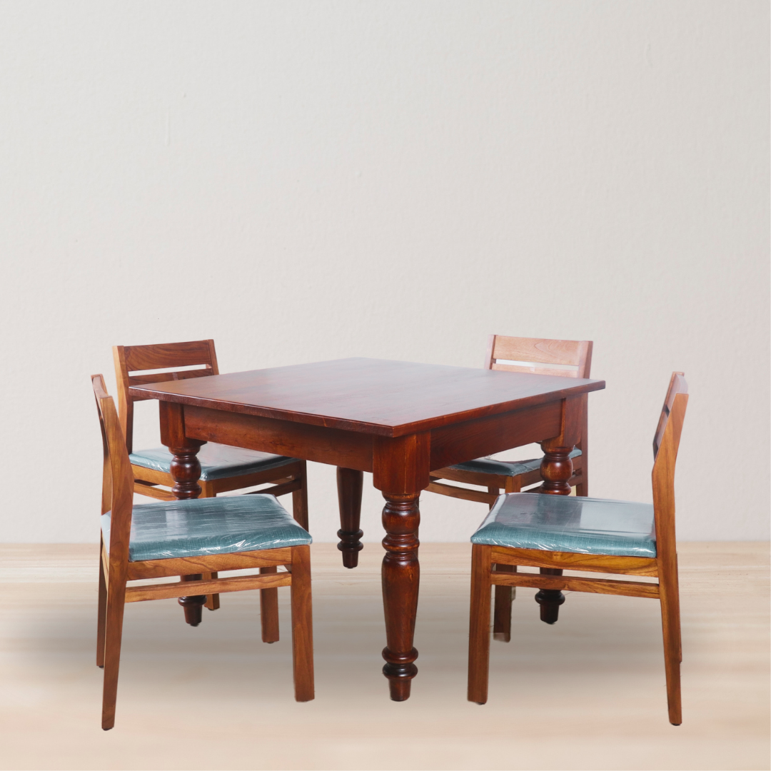ARENA CHAIR TEAK WOOD UPHOLSTERED TEAK FINISH