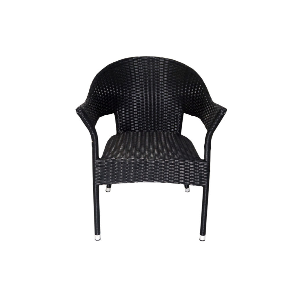 ARENA Outdoor Rattan Chair (Black) ARENA