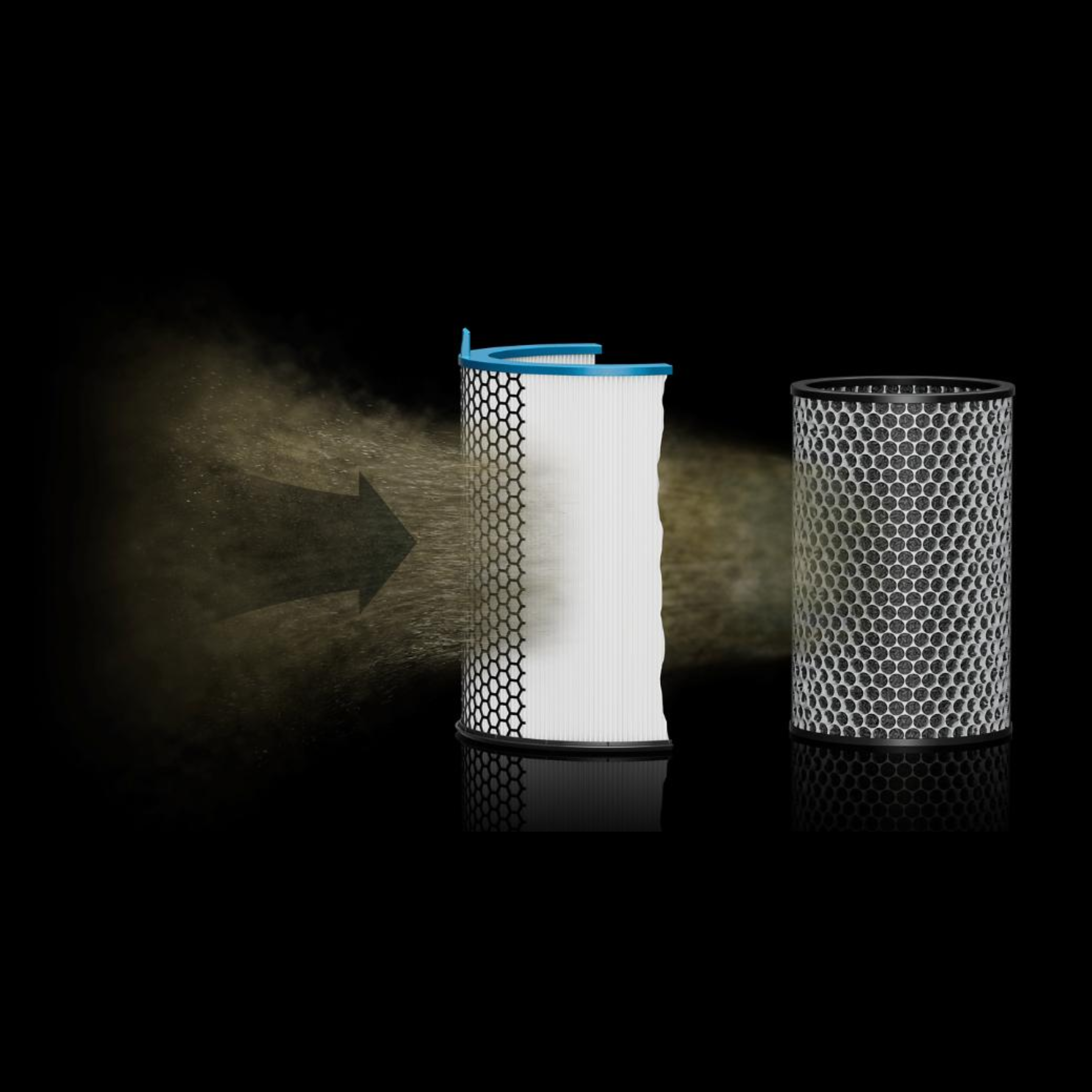 DYSON AIR PURIFIER HUSHJET SP01 COMPACT BLACK/TEAL DYSON