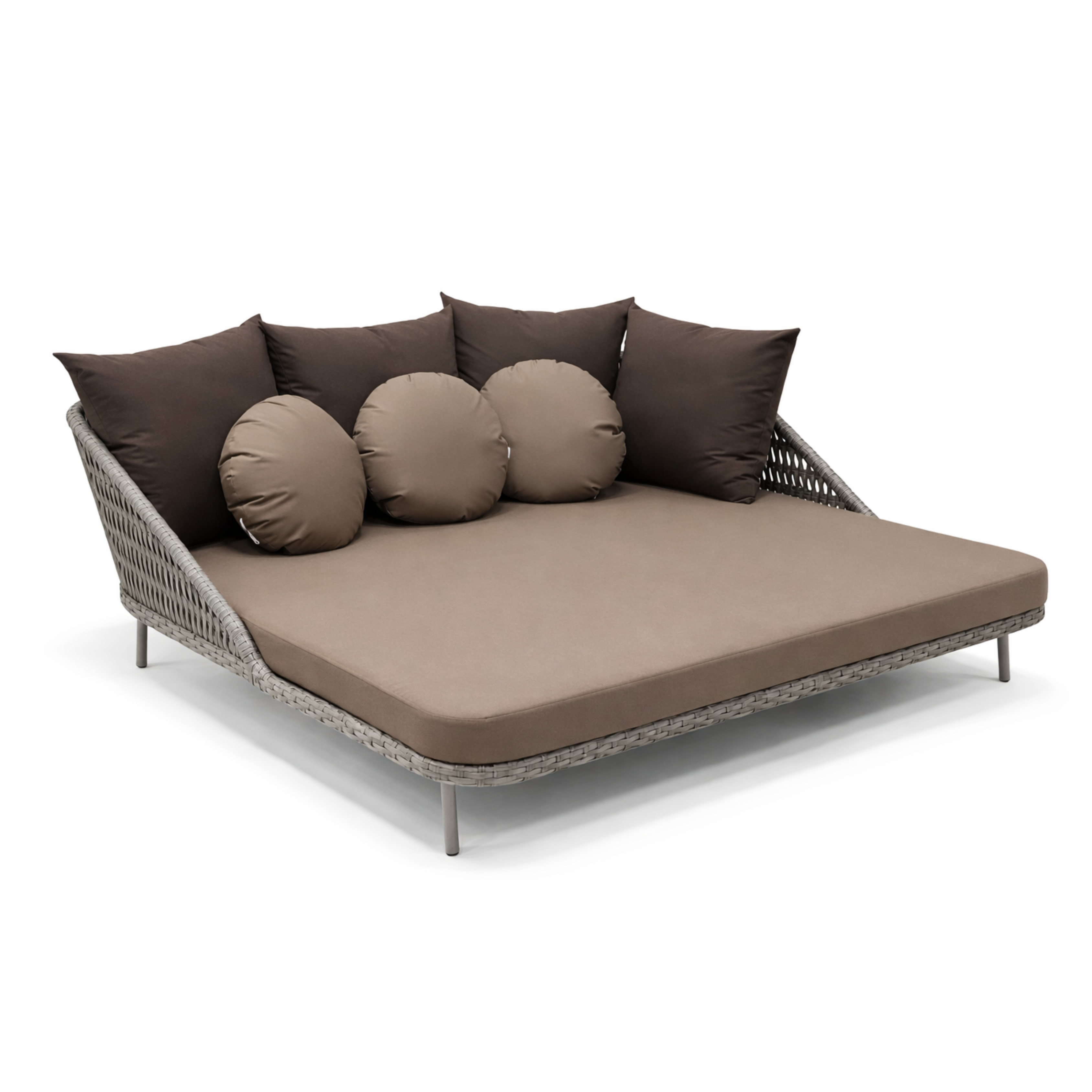 ARENA Outdoor Poolside Bed MPOS 151 Weaving Of Braid With Cushio ARENA