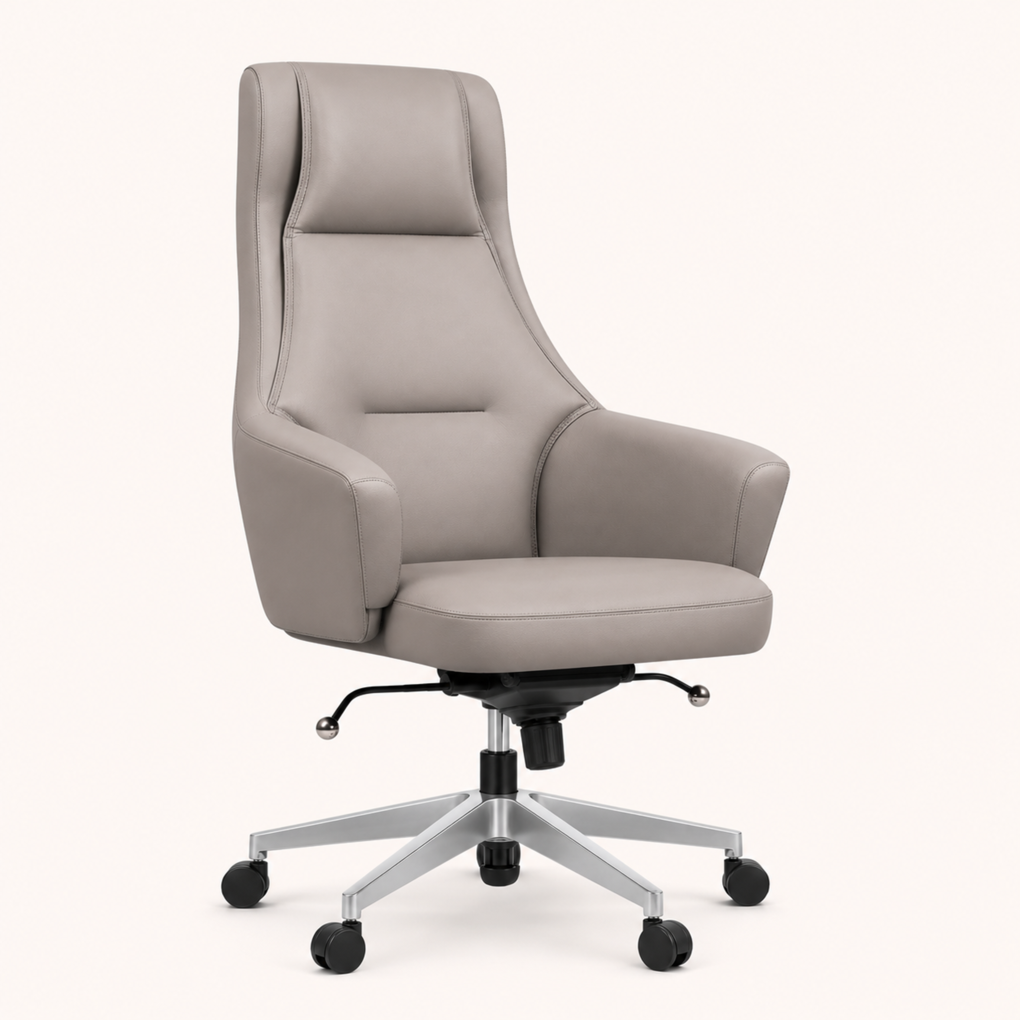 ARENA HIGH BACK CHAIR ASTON LIGHT GREY ARENA