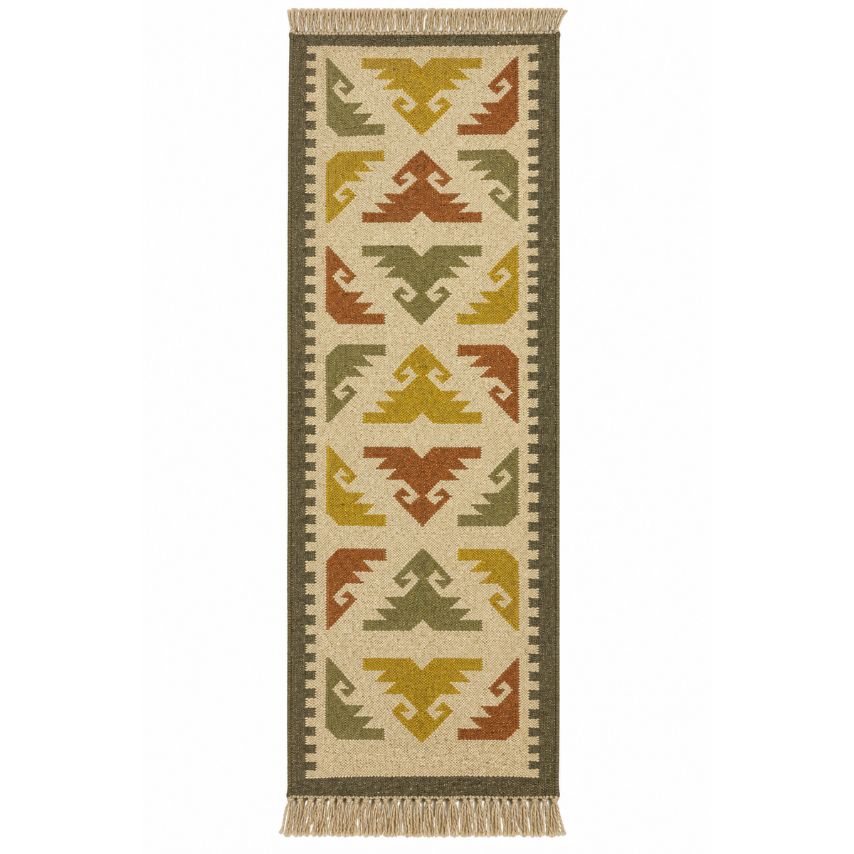 OONA SI WOOL JUTE RUG 2X8 FT OoNA