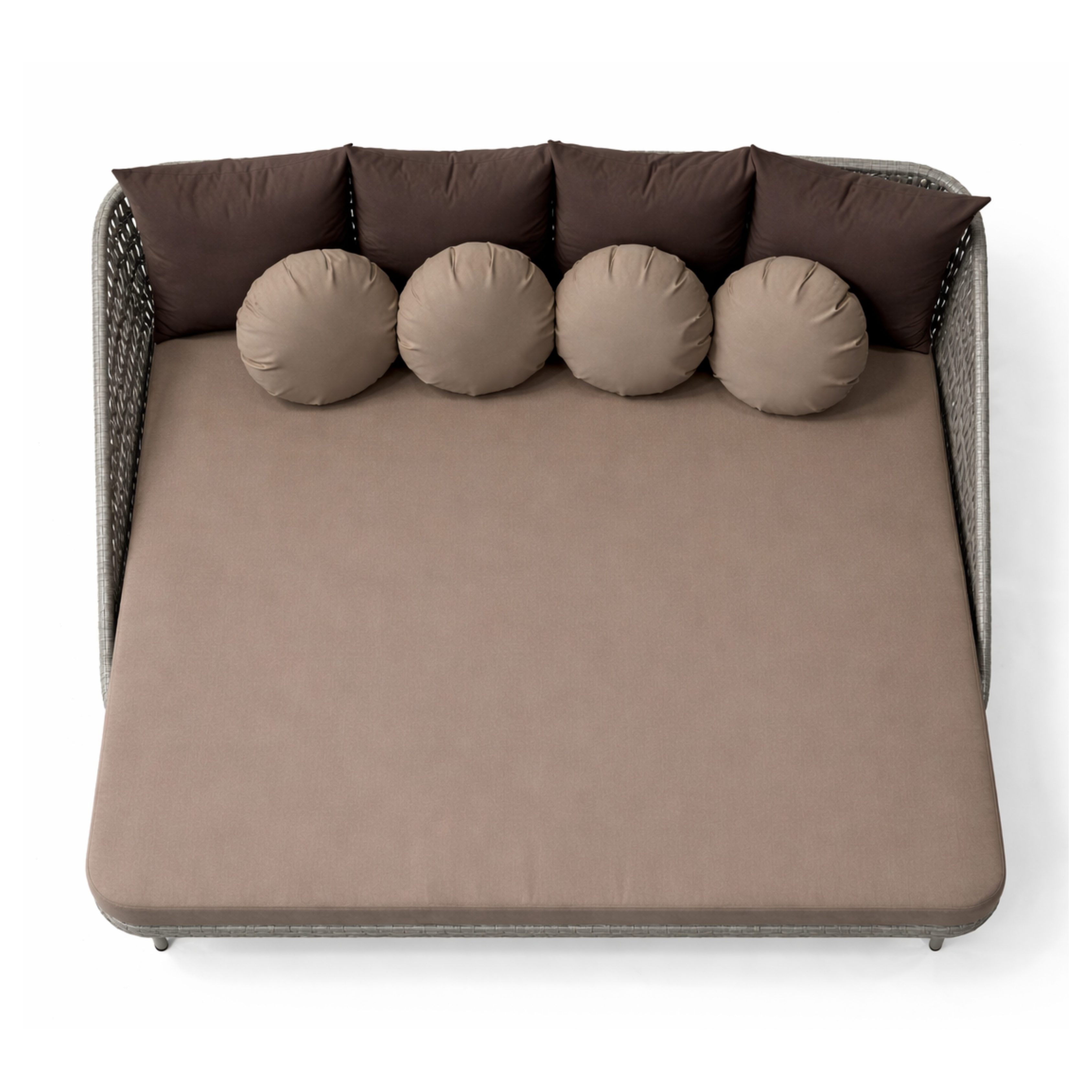 ARENA Outdoor Poolside Bed MPOS 151 Weaving Of Braid With Cushio ARENA