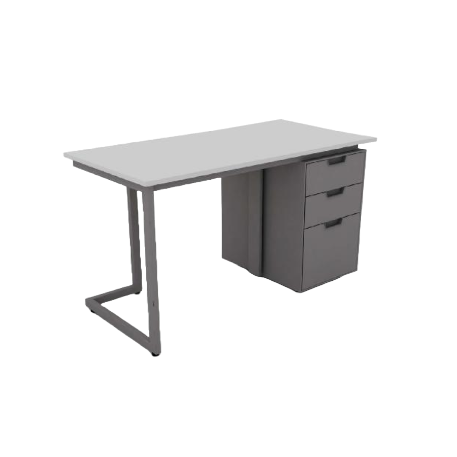 GODREJ Enterprise Table Without CPU Hanger M. Grey 1200 mm GODREJ