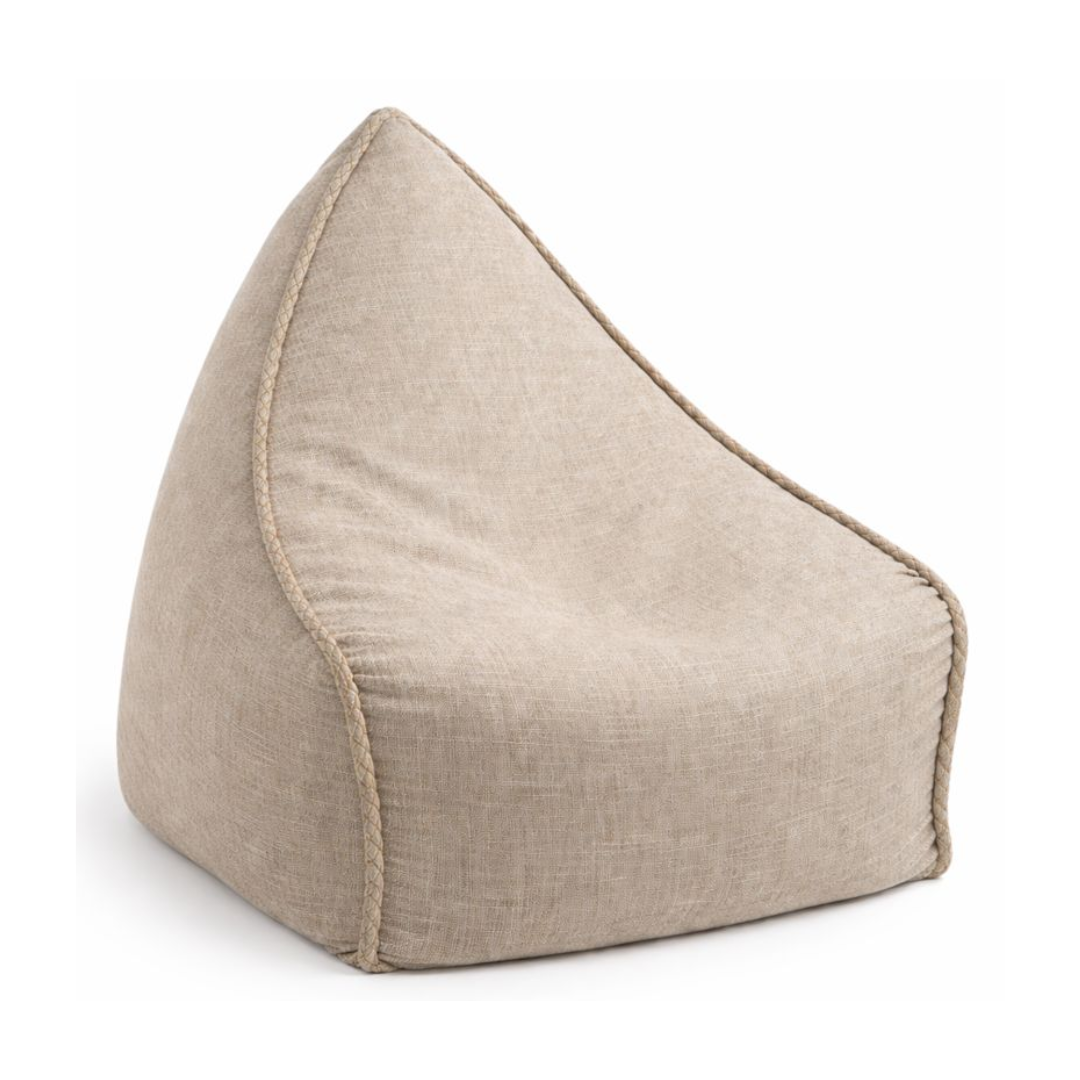 ARENA BEAN BAG PANCHO WITH BRAIDING EVPN001 BEIGE ARENA