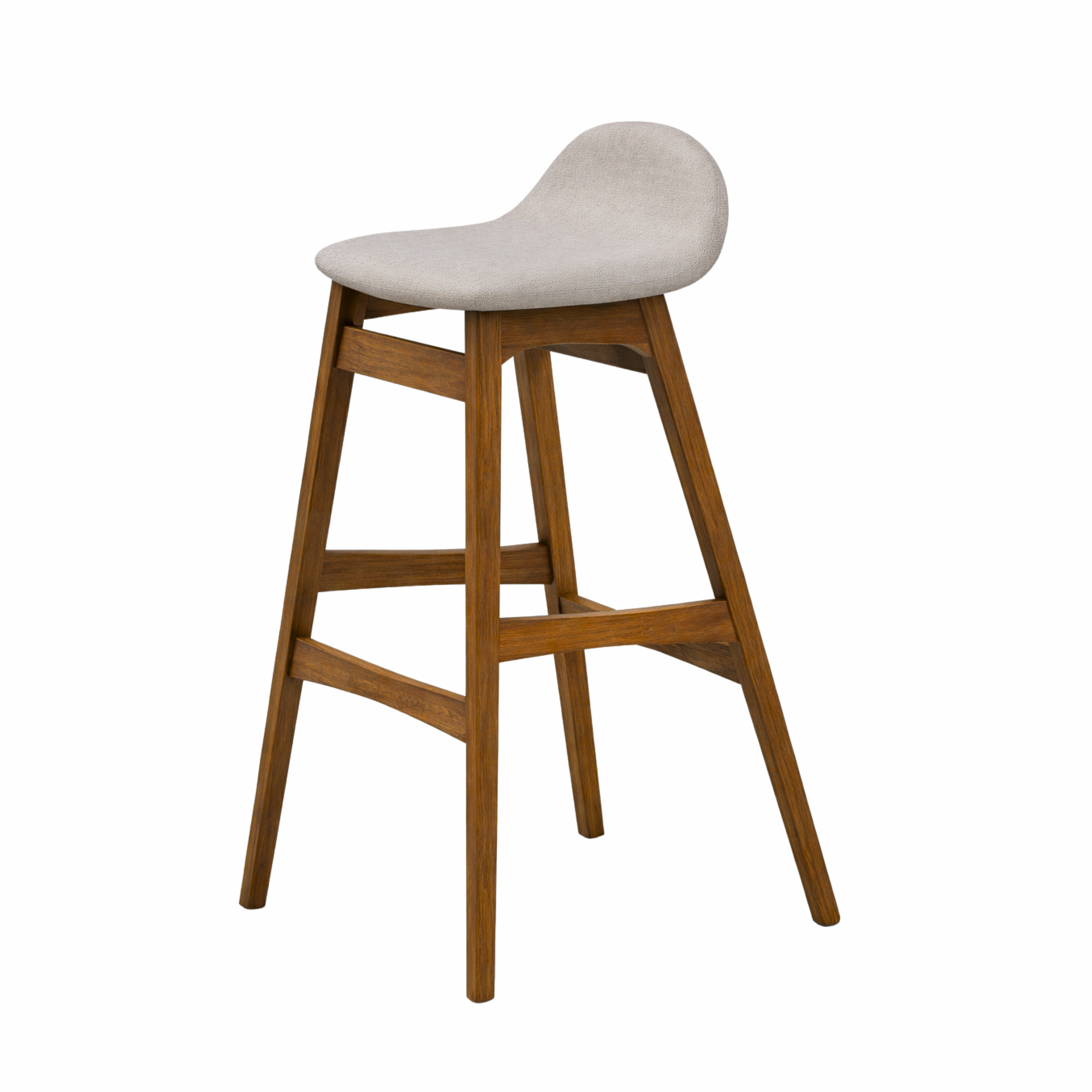 ARENA HARPER Bar Stool Walnut Legs ARENA