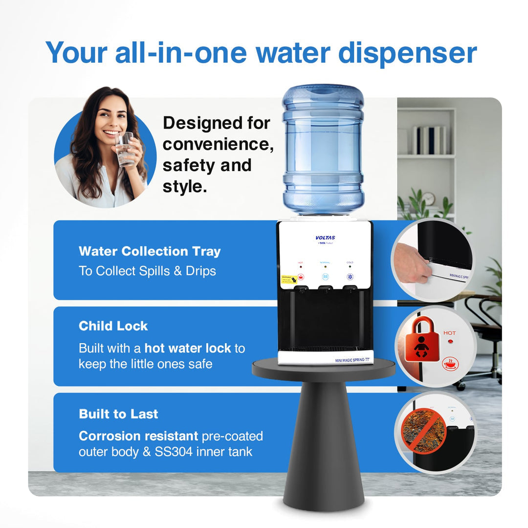 VOLTAS WATER DISPENSER MINIMAGIC SPRING TT VOLTAS