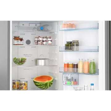 BOSCH Refrigerator Front Free Double Door CTC39S02NI Sparkly Steel 368 L BOSCH
