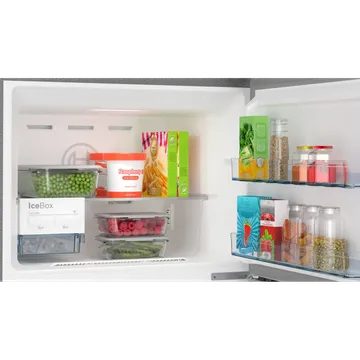 BOSCH Refrigerator Front Free Double Door CTC39S02NI Sparkly Steel 368 L BOSCH
