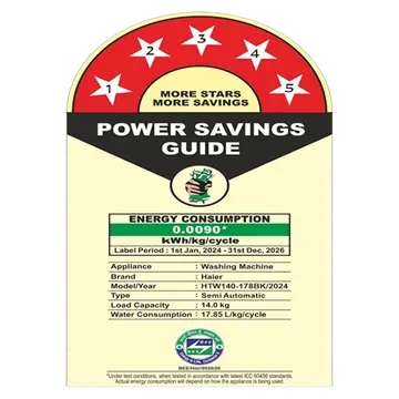 HAIER SEMI AUTOMATIC HTW140-178BK 14 KG HAIER