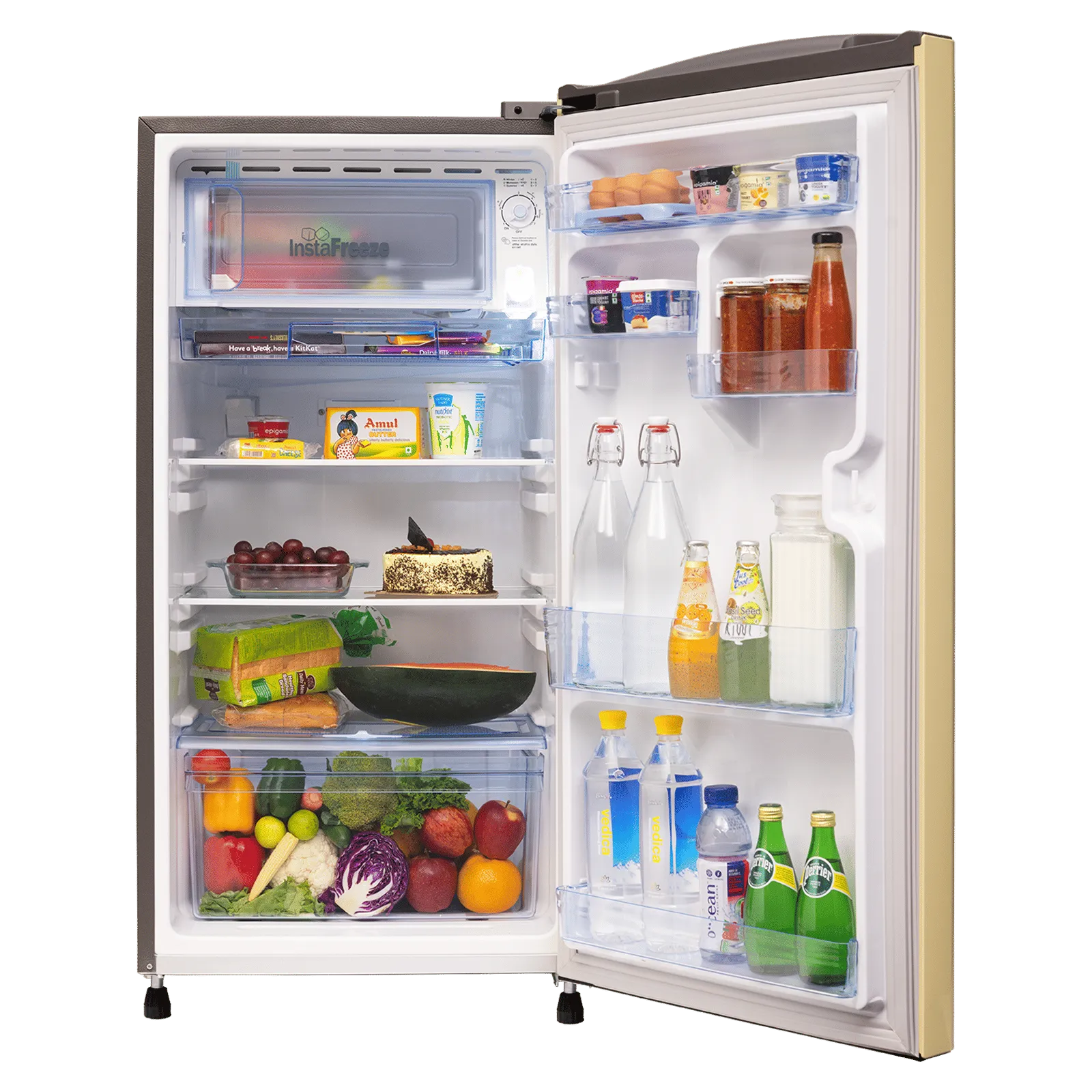 LLOYD REFRIGERATOR-DC-SD GLDF215SPYT4 195 LTRS LLOYD