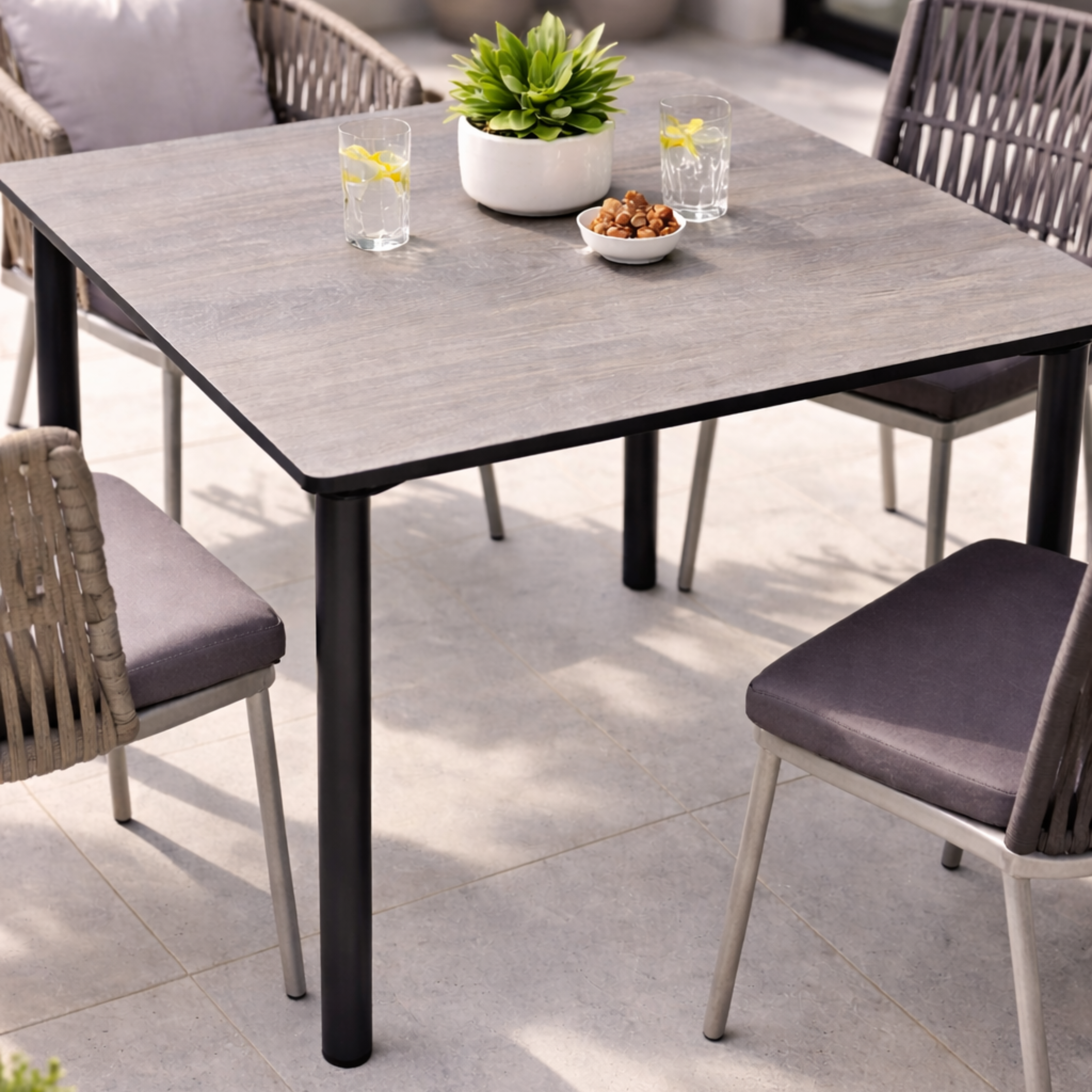 Gerona Dining Table Weave Craft