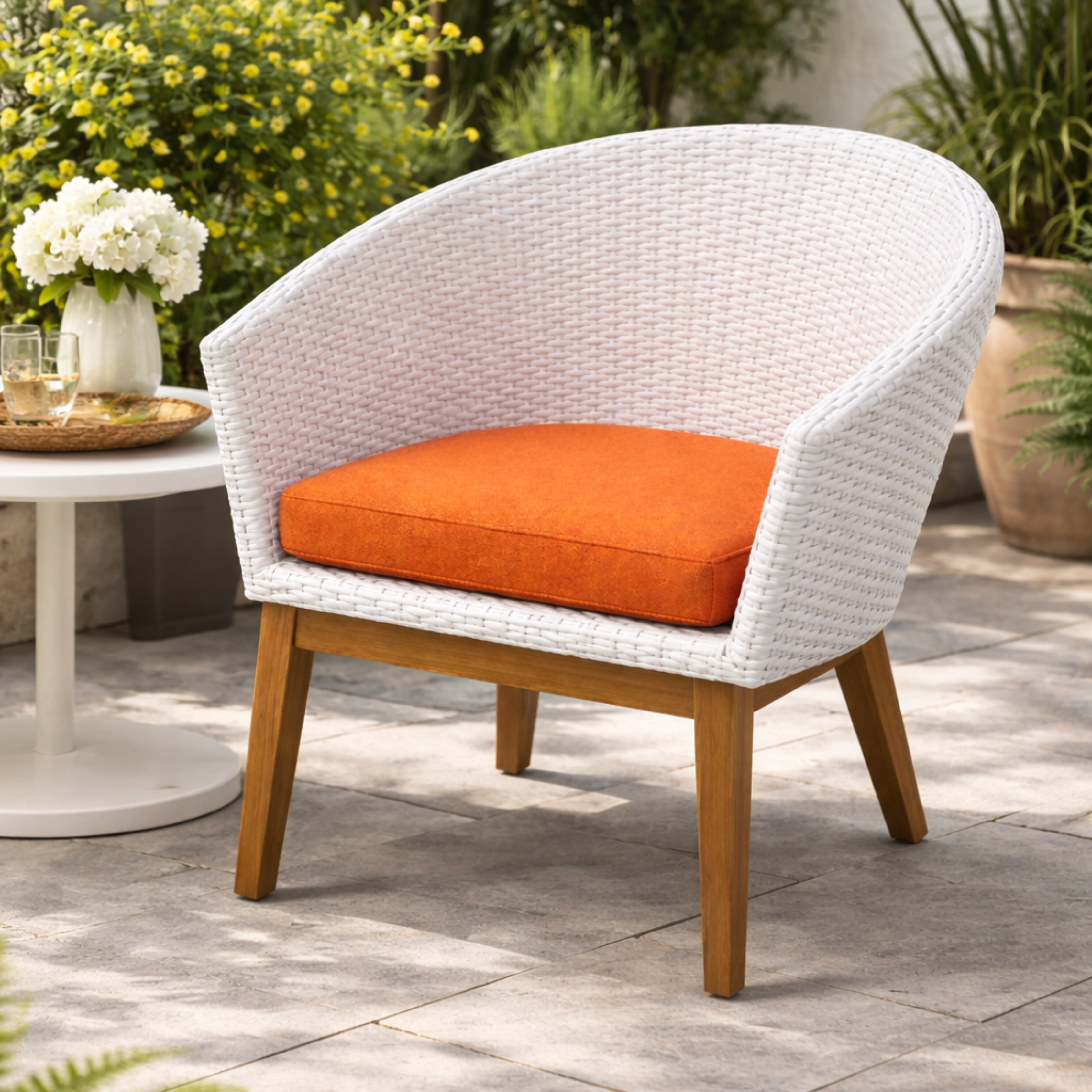 Rhodes Dining Chair With Arms Plus Cushion ARENA