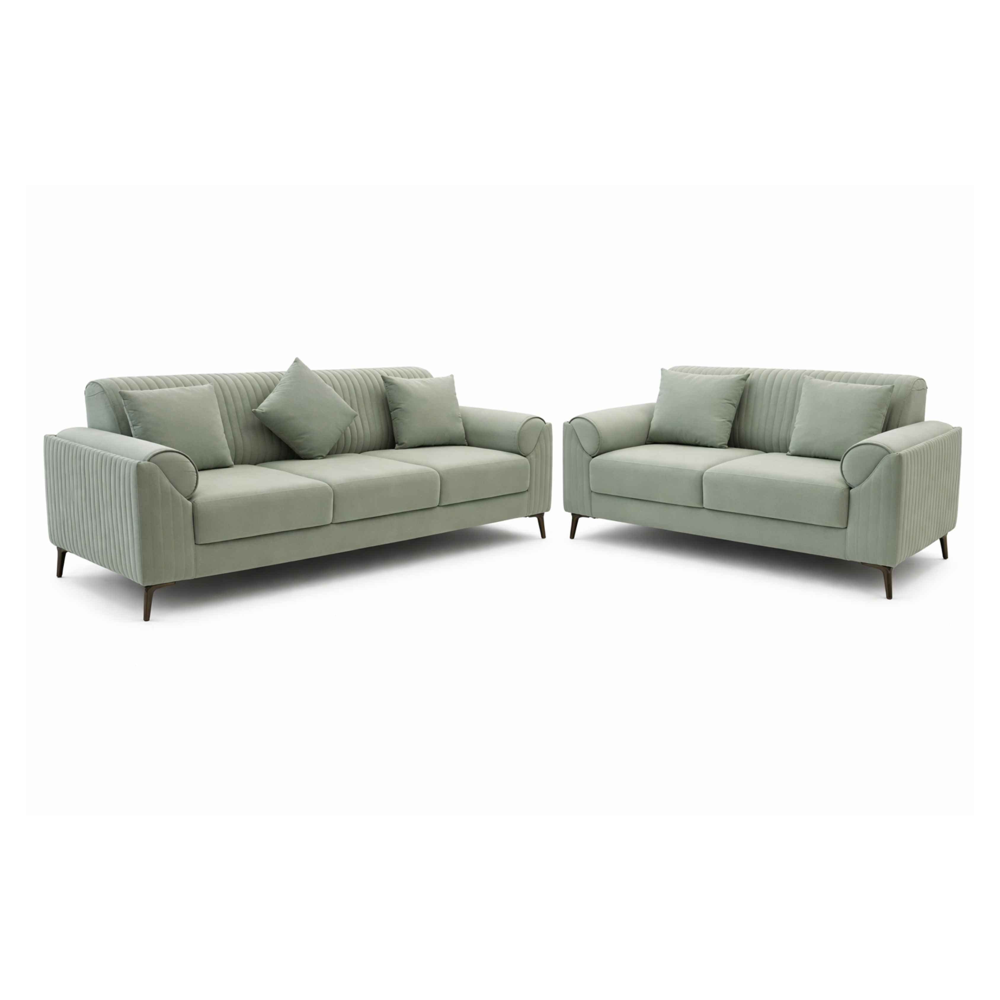 OONA Ocean Sofa Set (3+2) Light Blue OoNA
