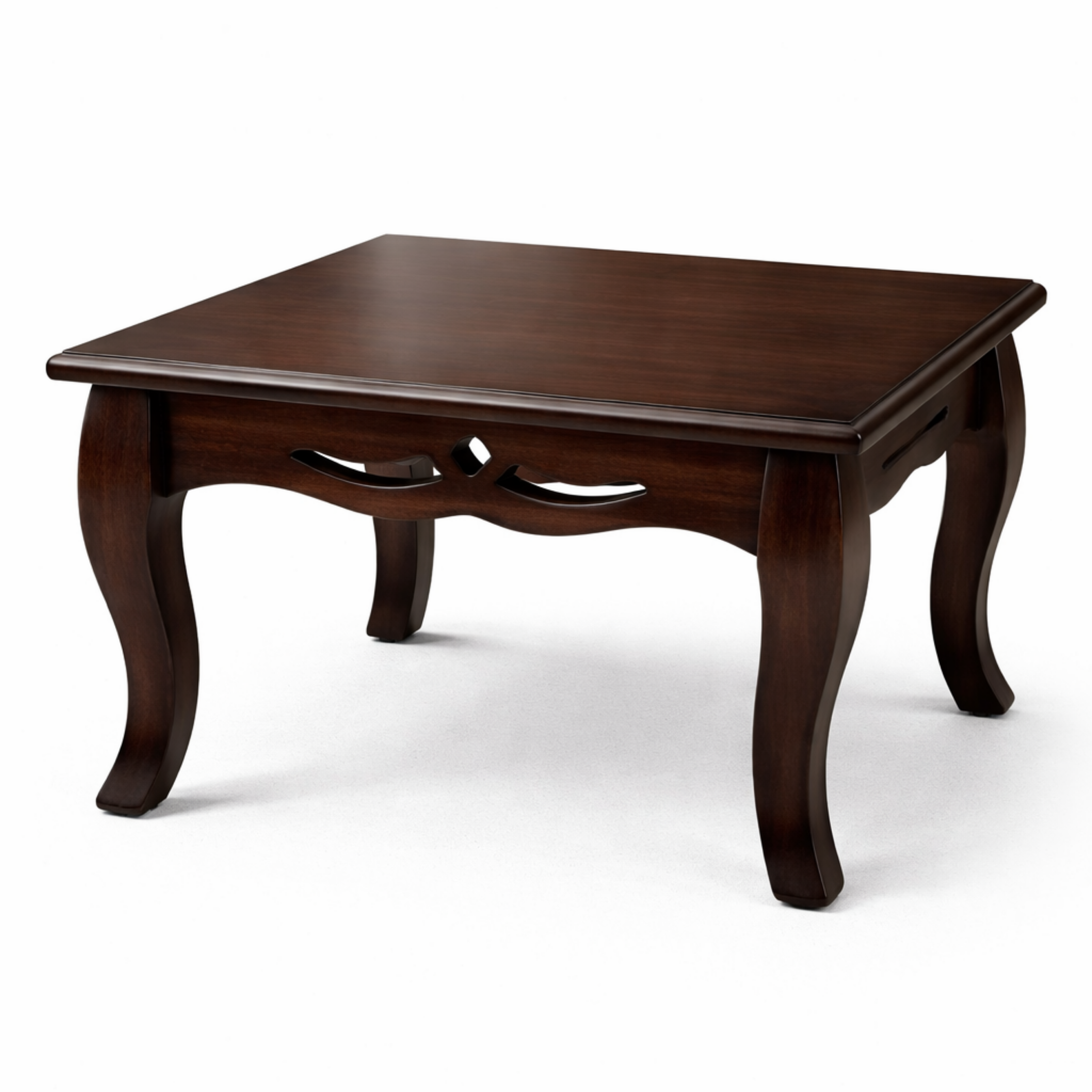 ARENA CENTRE TABLE LION LEG WOOD TOP 24X24 WALNUT MAT ARENA
