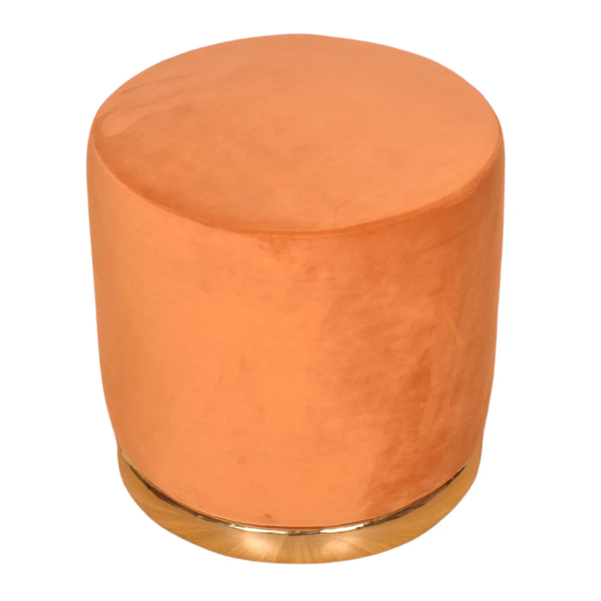 ARENA Pouffee Azure Ottoman Silky Orange Sofa