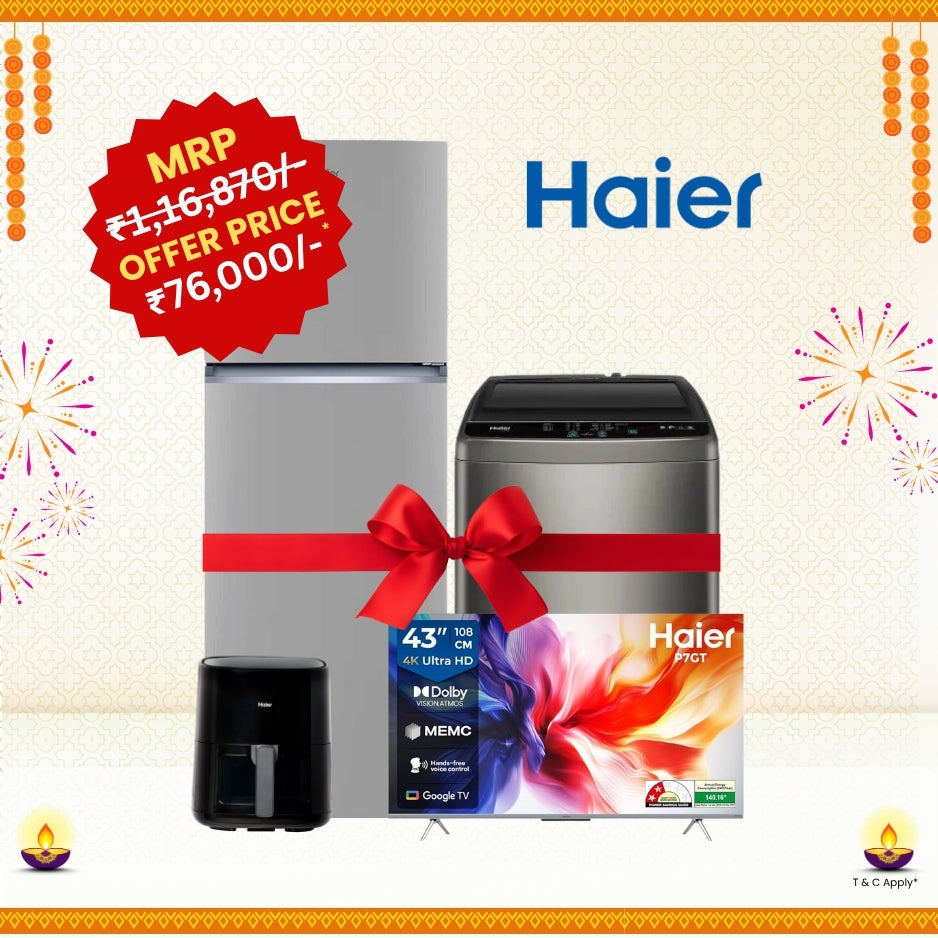 Haier Comfort & Style Combo CMM Arena Retails Pvt Ltd