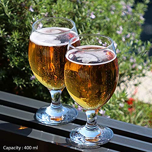 OoNA Bistro Beer Stemware 400ml Pack of 6 OoNA