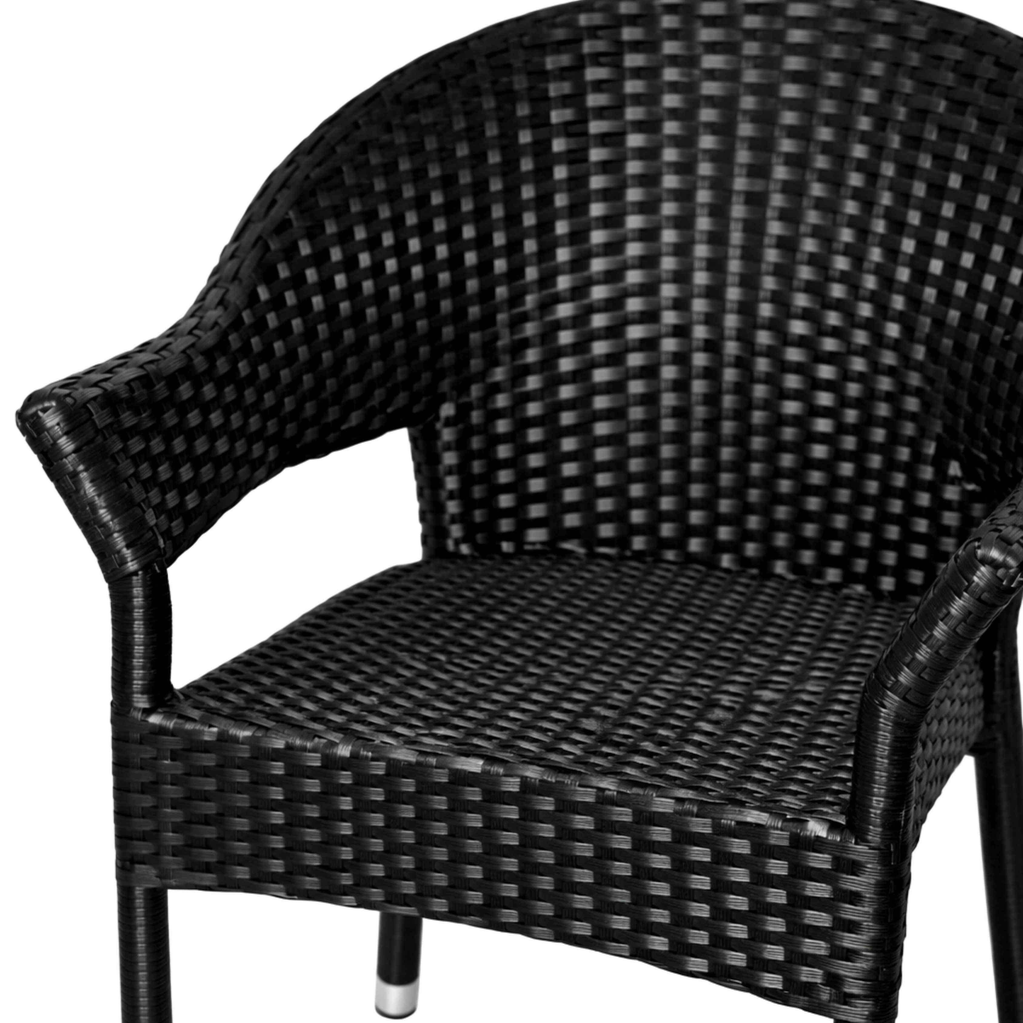 ARENA Outdoor Rattan Chair (Black) ARENA