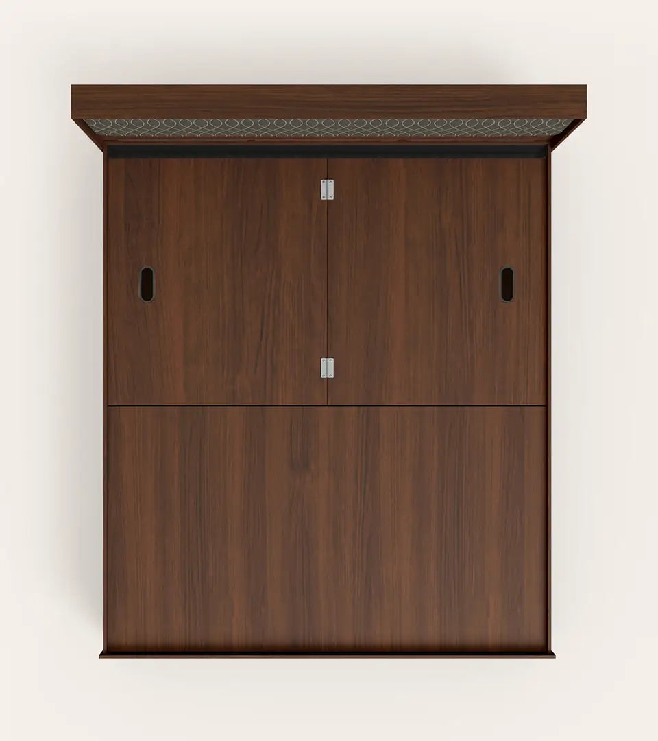 GODREJ QUEEN BED EDEN V2 DARK WALNUT GODREJ