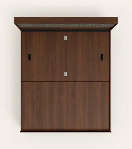 GODREJ QUEEN BED EDEN V2 DARK WALNUT GODREJ