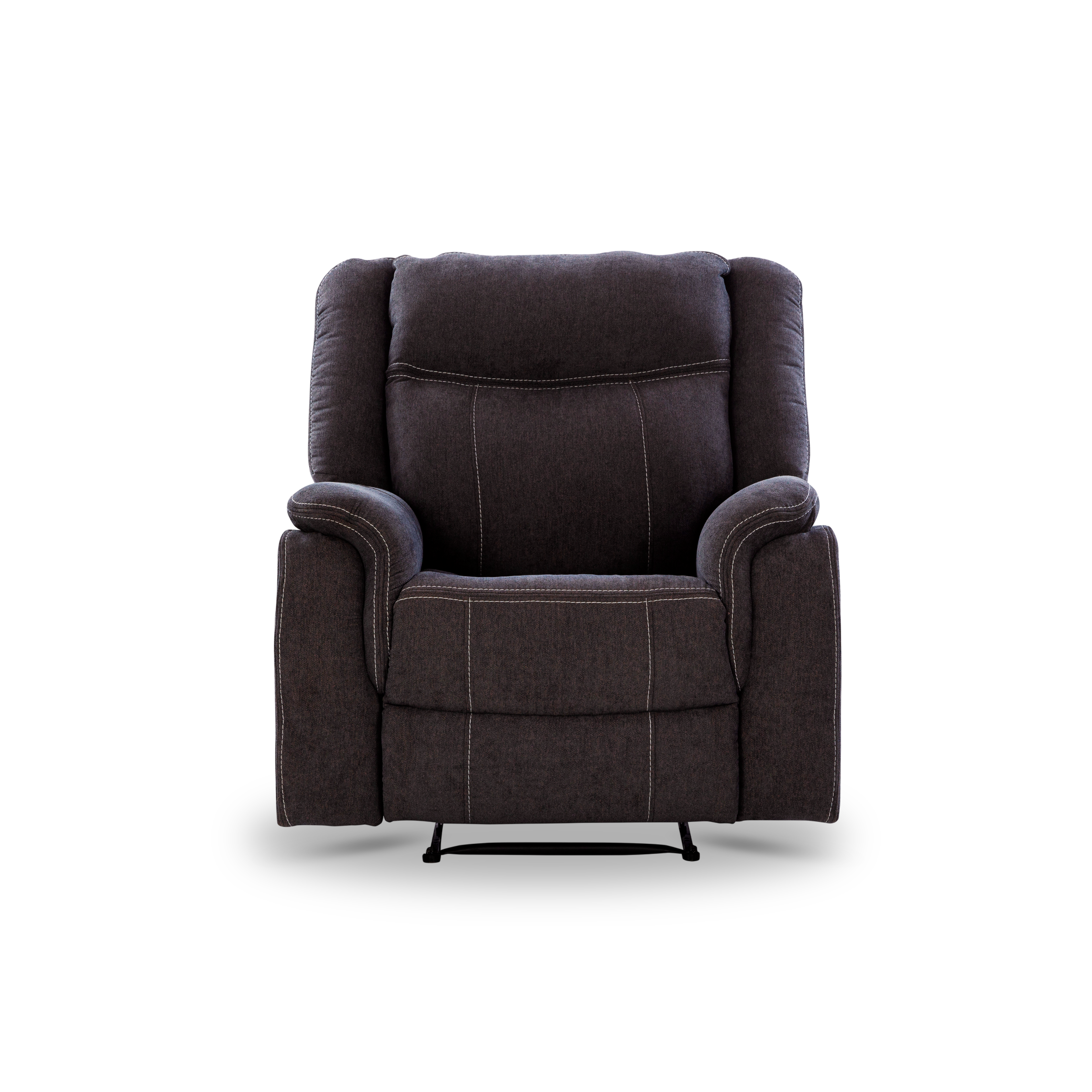 ARENA Single Rocker Recliner Camden Dark Grey CMM Arena Retails Pvt Ltd