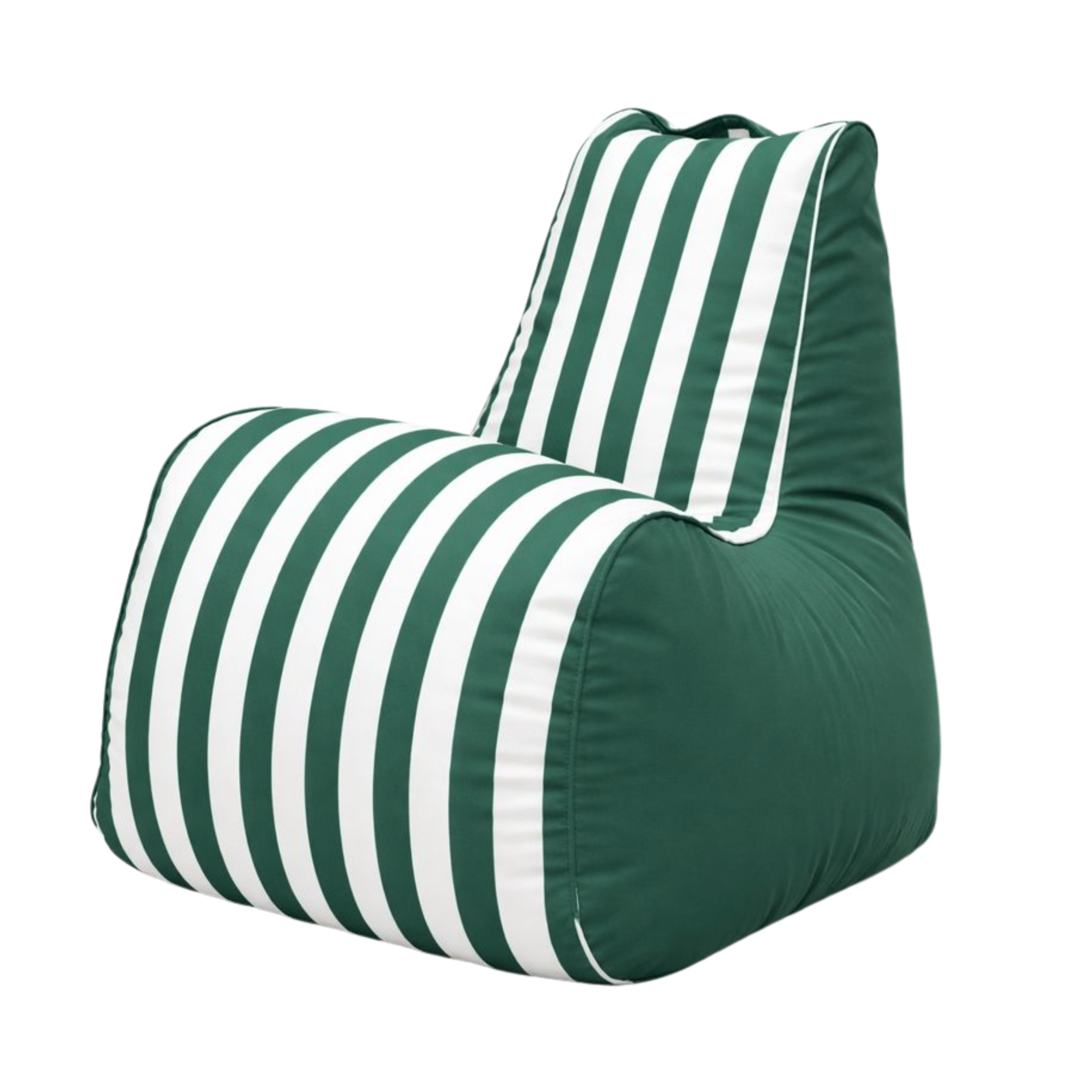 ARENA BEAN BAG GARDEN LOUNGER EVGRL05 GREEN STRIPS ARENA