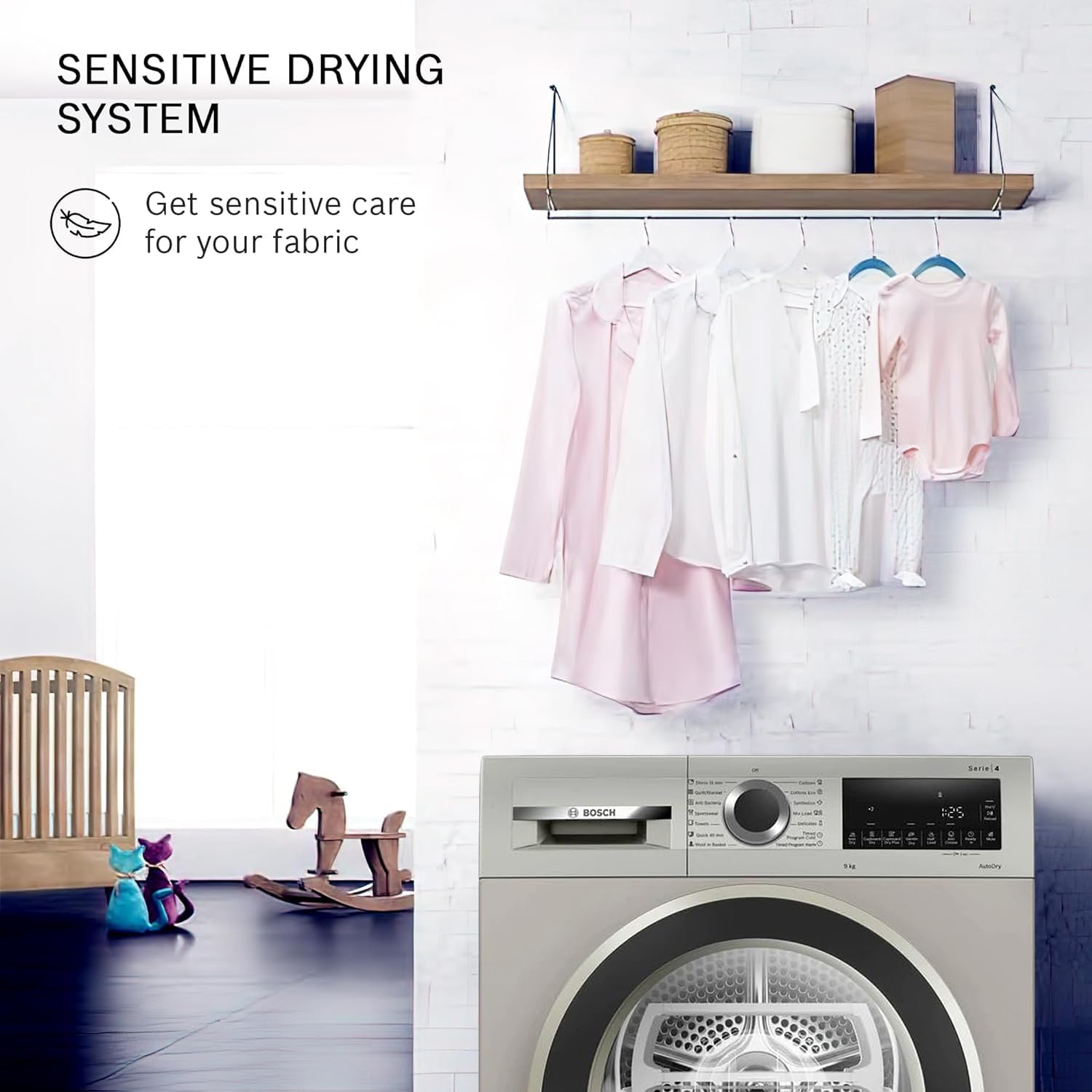 BOSCH CLOTH DRYER WPG24108IN 9 KG BOSCH