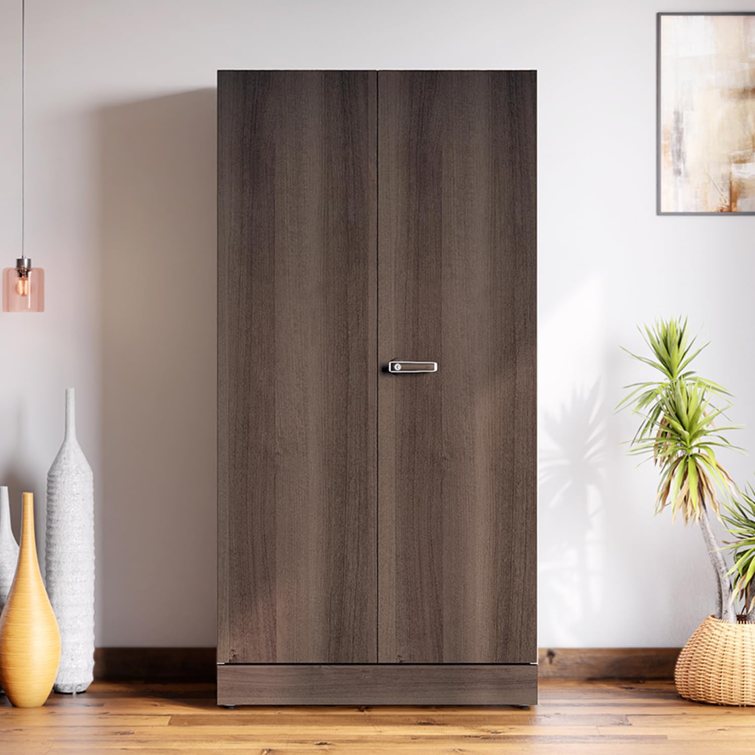 GODREJ Auraline® Women Basic Steel Almirah Walnut GODREJ