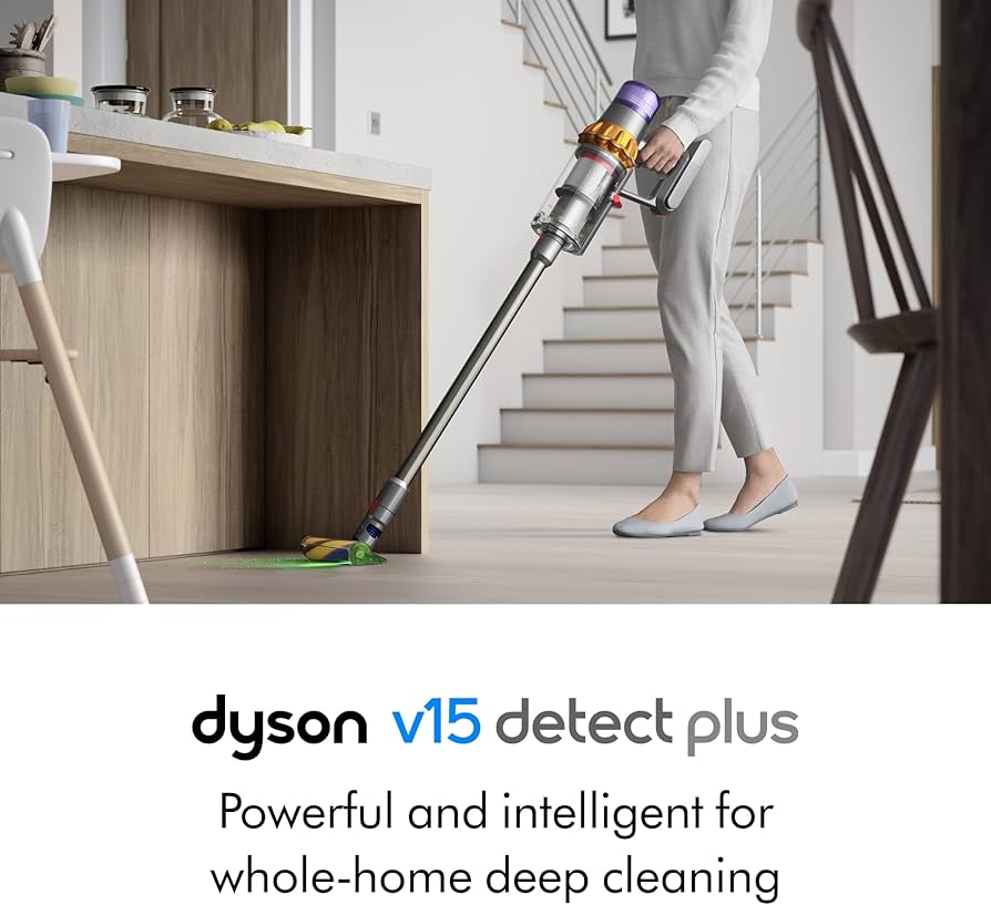 DYSON VACUUM CLEANER V15 DETECT ABSOLUTE CORDLESS CMM Arena Retails Pvt Ltd