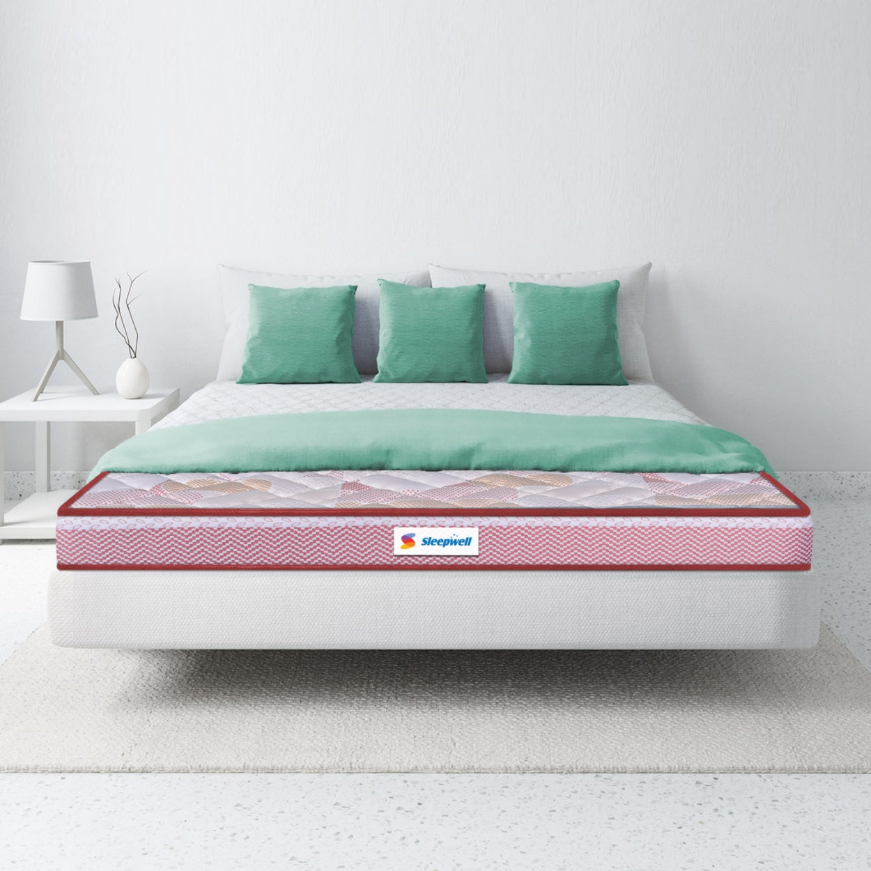 SLEEPWELL FOAM MATTRESS DURAFIRM LUXURY 78X60X6 INCH SLEEPWELL