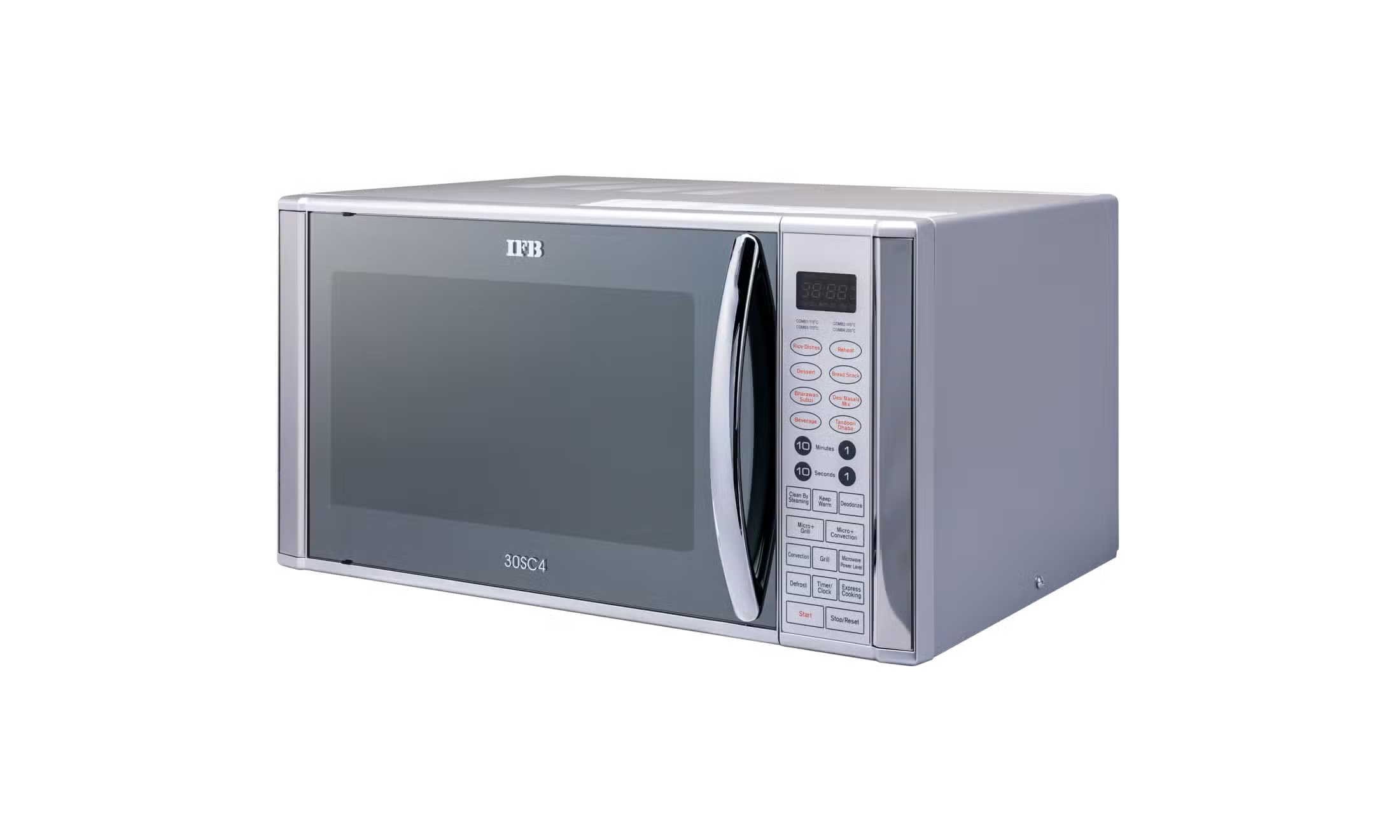 IFB 30SC4 Metal Metallic Silver 30L Microwave Oven IFB