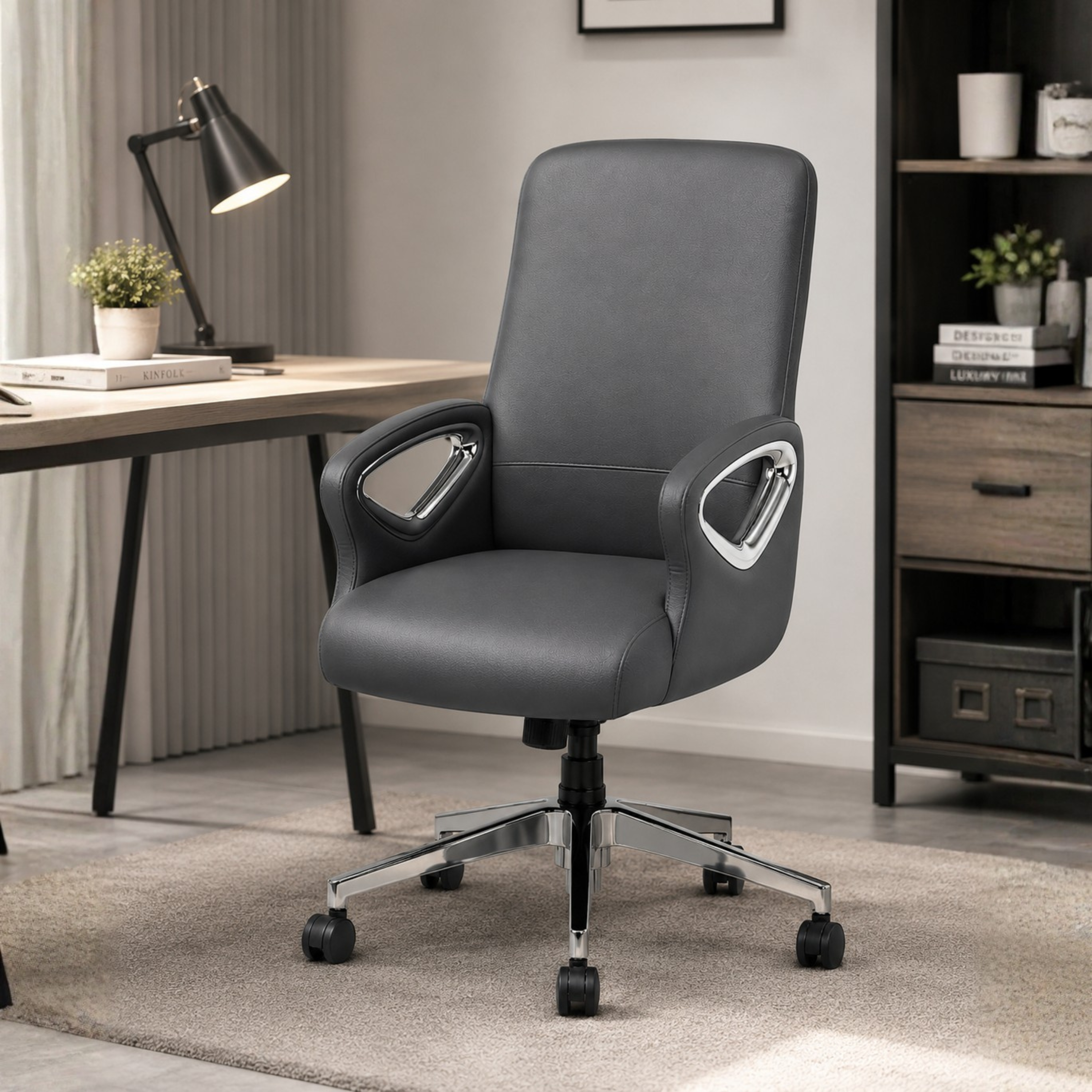 ARENA HIGH BACK CHAIR 1219 DARK GREY ARENA