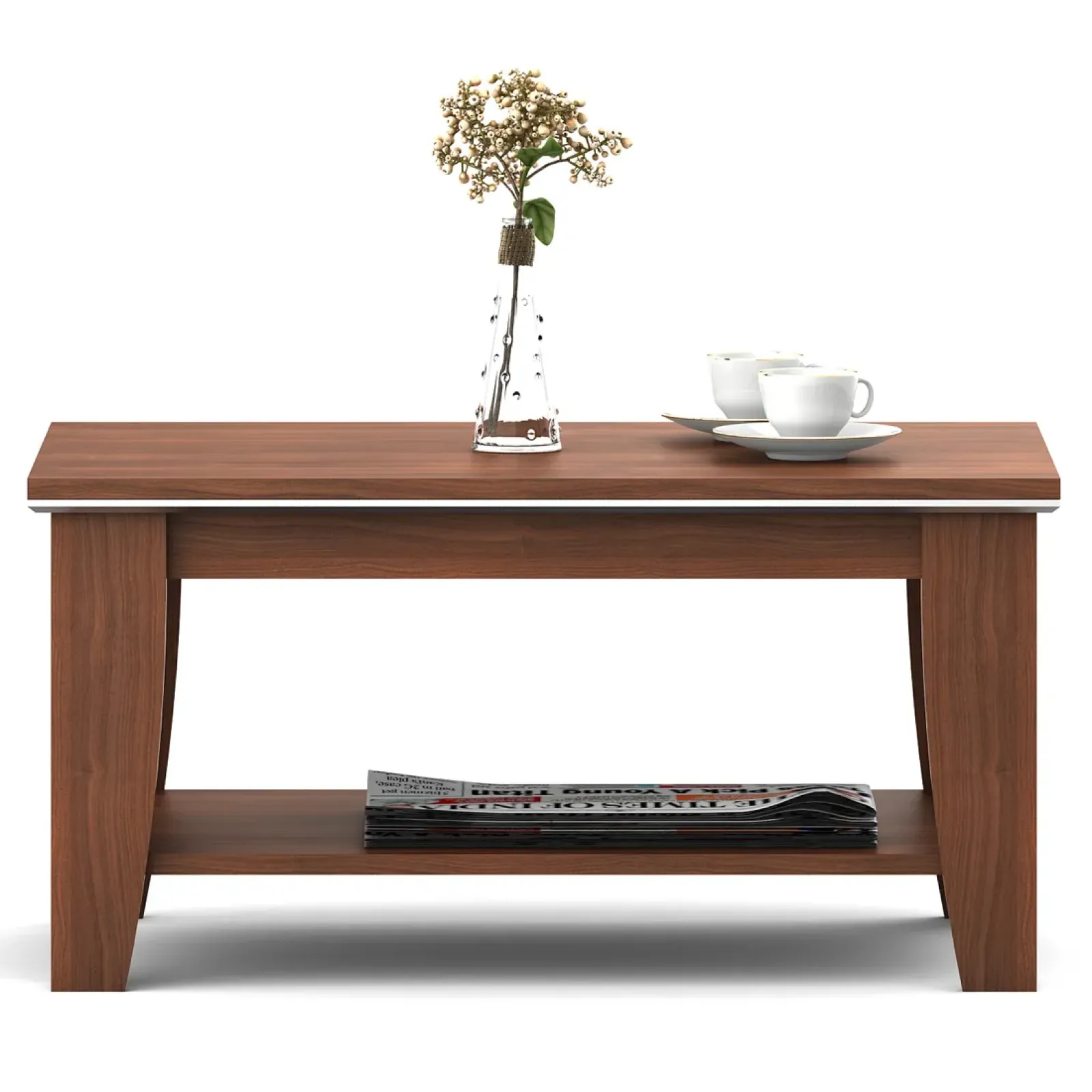 SPACEWOOD CENTRE TABLE RIGATO WALNUT ARENA
