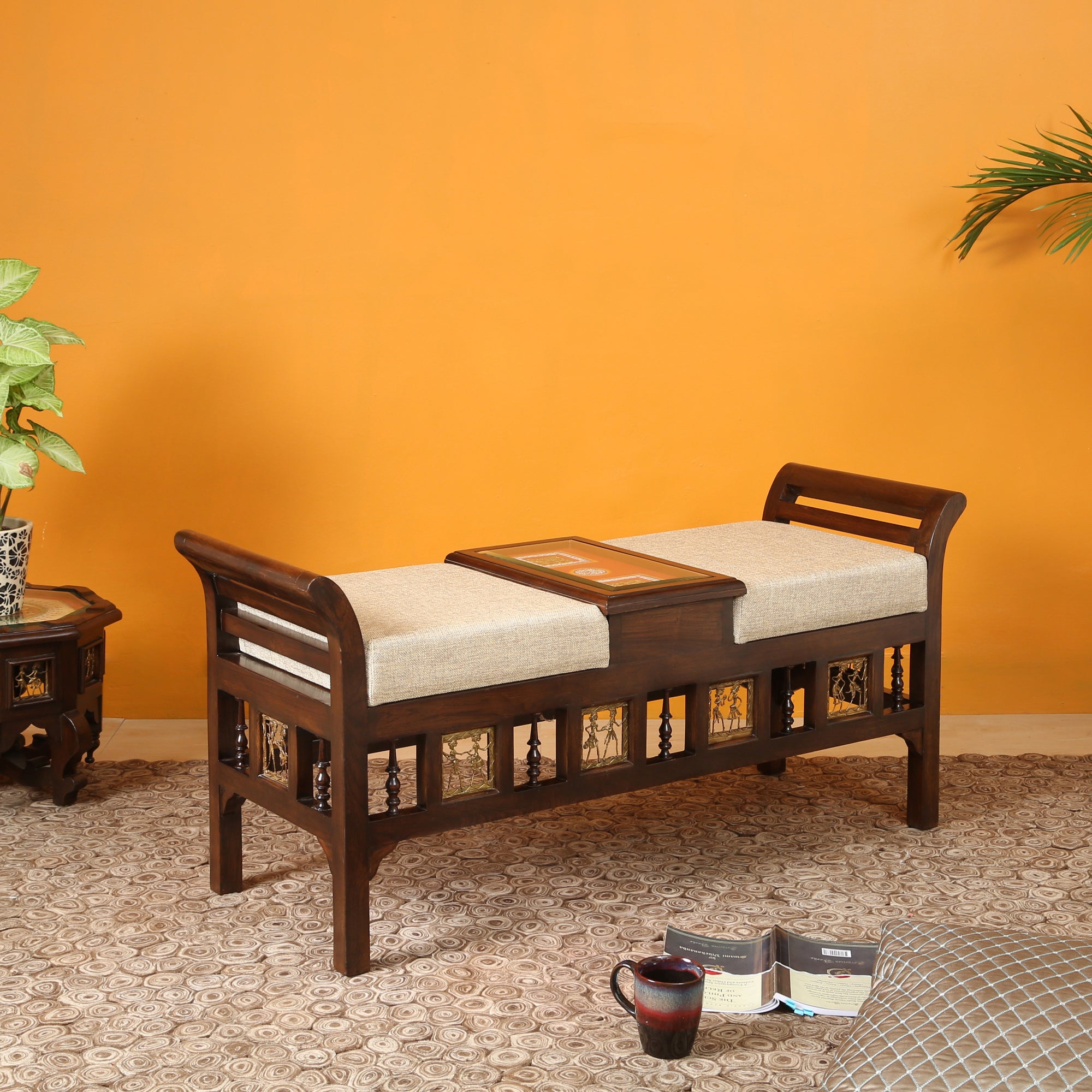 OoNA CAYA AAC300916 Teakwood Console OoNA