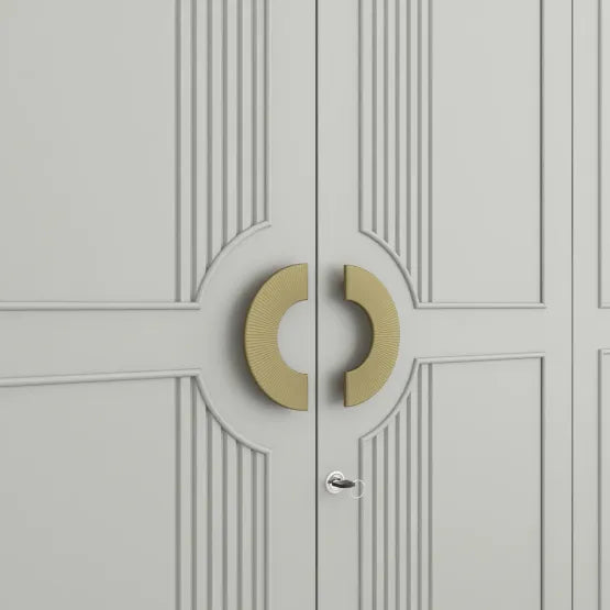 SW 4 DOOR WARDROBE AKIRA - PUMIC GREY SPACEWOOD