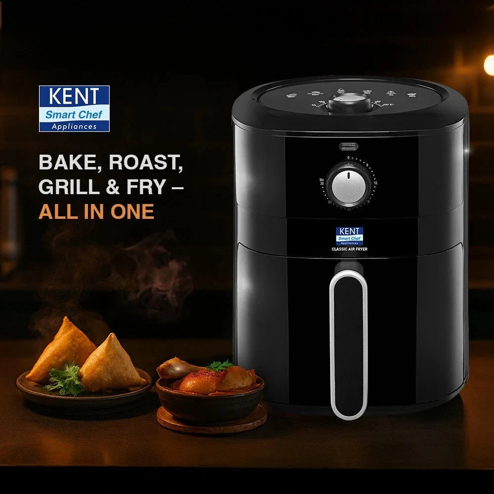 KENT AIR FRYER CLASSIC 4 LTRS (MANUAL) - 1300 W KENT