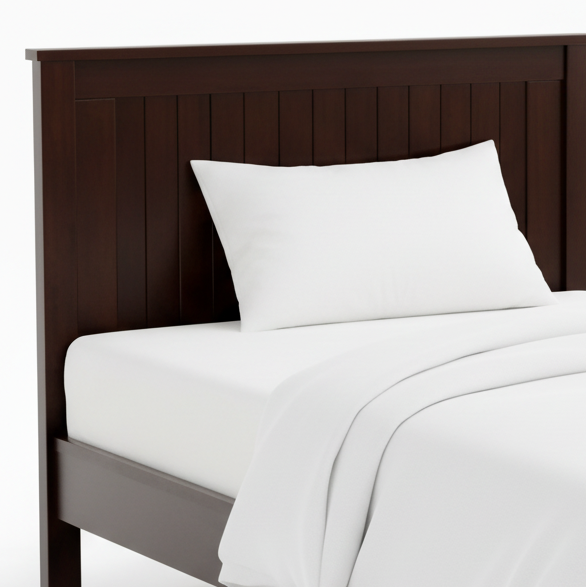 ARENA SINGLE BED RAYTON 77X160 CMS RUBBER WOOD COLOR WENGE ARENA