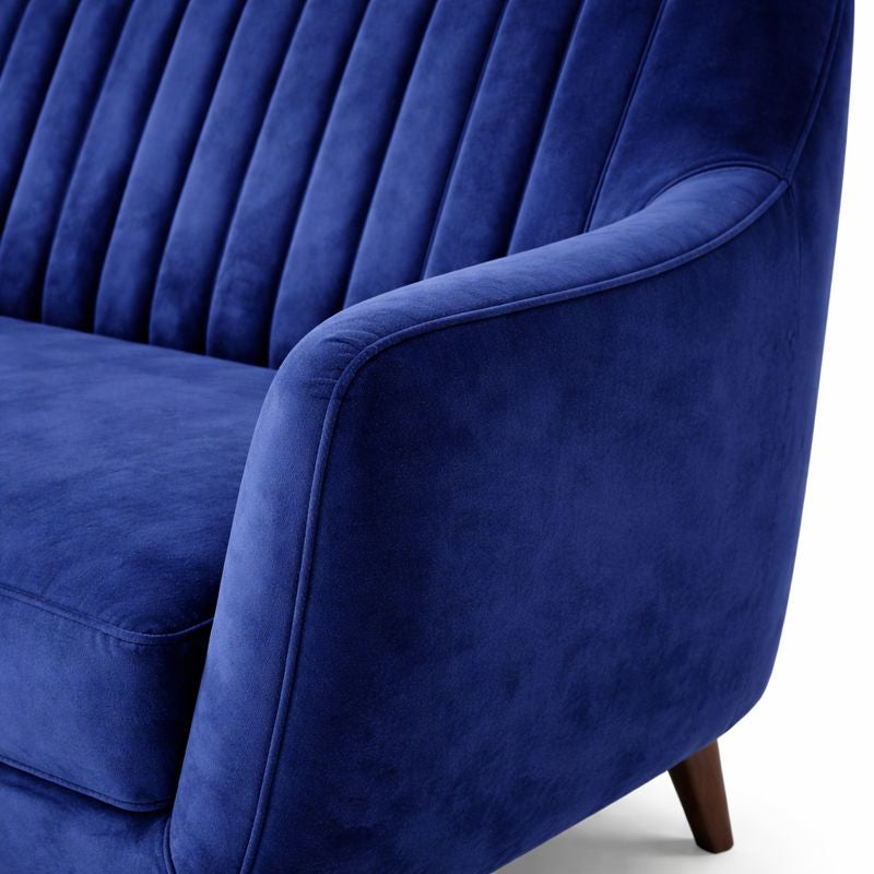 ARENA 2 SEATER SOFA NANCY MOLFINO 24 SZ INK BLUE CMM Arena Retails Pvt Ltd