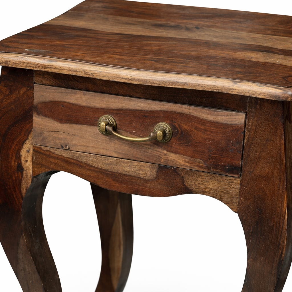 OONA SIDE TABLE R-2079 LOUIS WT DRAWER AMERICAL WALNUT OONA